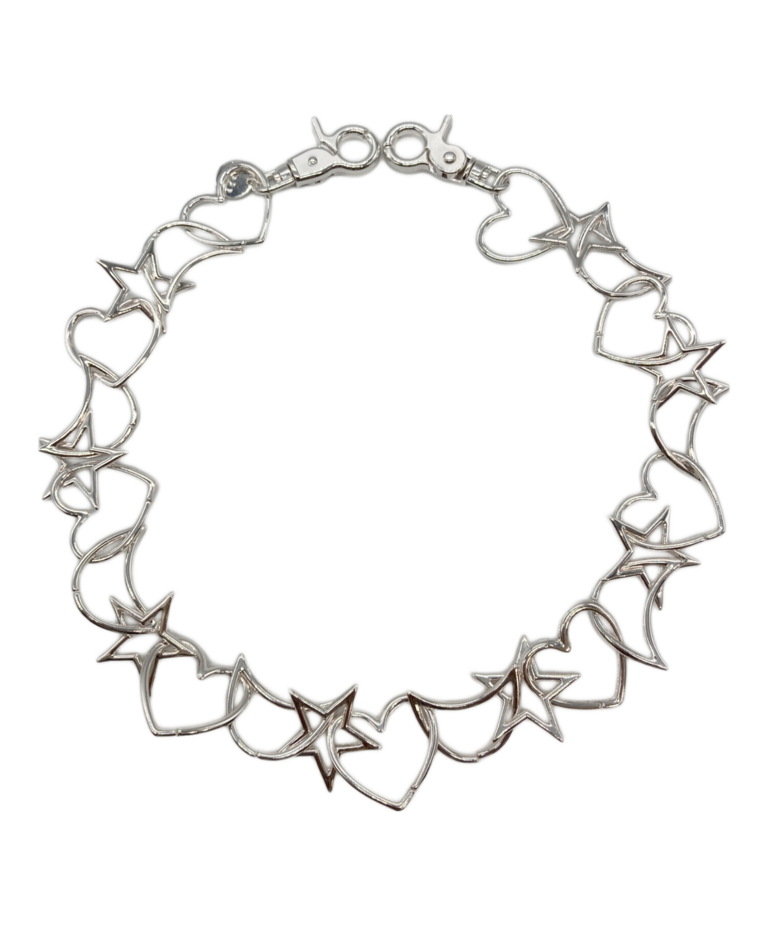 jieda 2WAY STAR MOON HEART CHAIN 2WAY STAR MOON HEART CHAIN jieda