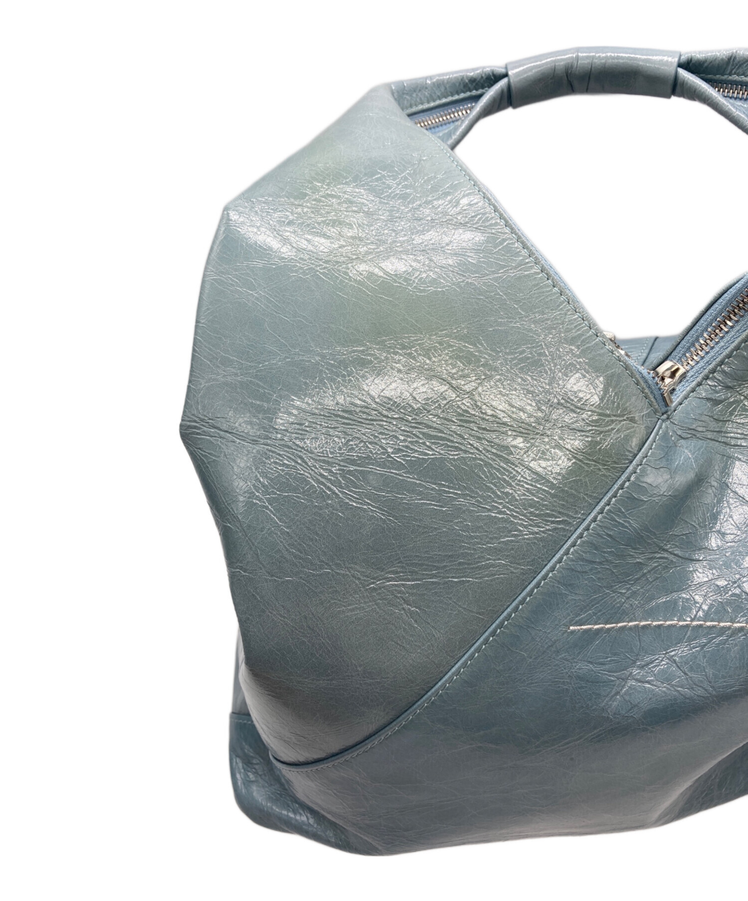 Maison Margiela メゾンマルジェラ ショルダーバッグ - 水色系 【古着】【中古】 Maison Margiela メゾンマルジェラ ショルダーバッグ - 水色系 【古着