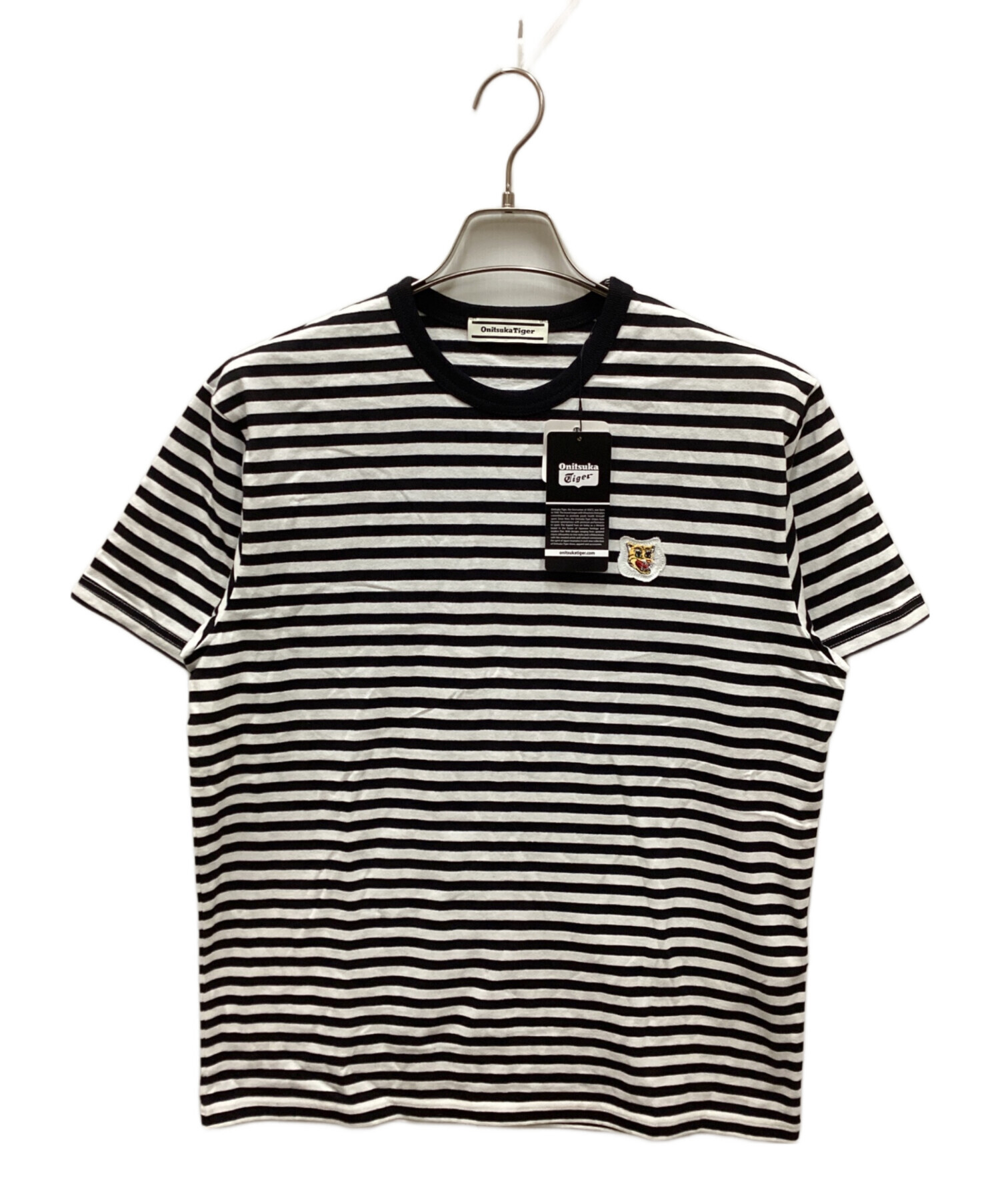 中古・古着通販】Onitsuka Tiger (オニツカタイガー) ストライプ Tee 