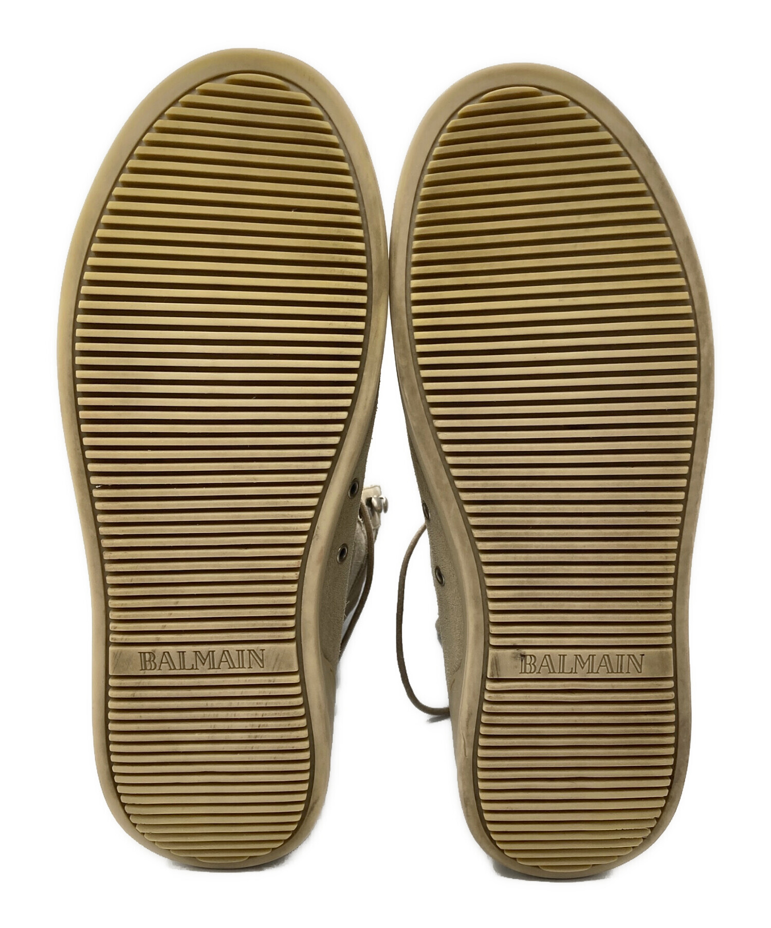 中古・古着通販】BALMAIN (バルマン) バックジップハイカット 