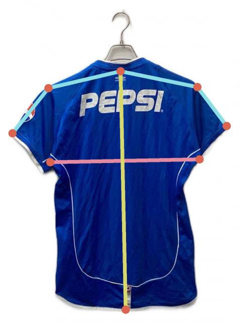 中古・古着通販】UMBRO (アンブロ) ゲームシャツ ブルー サイズ:M