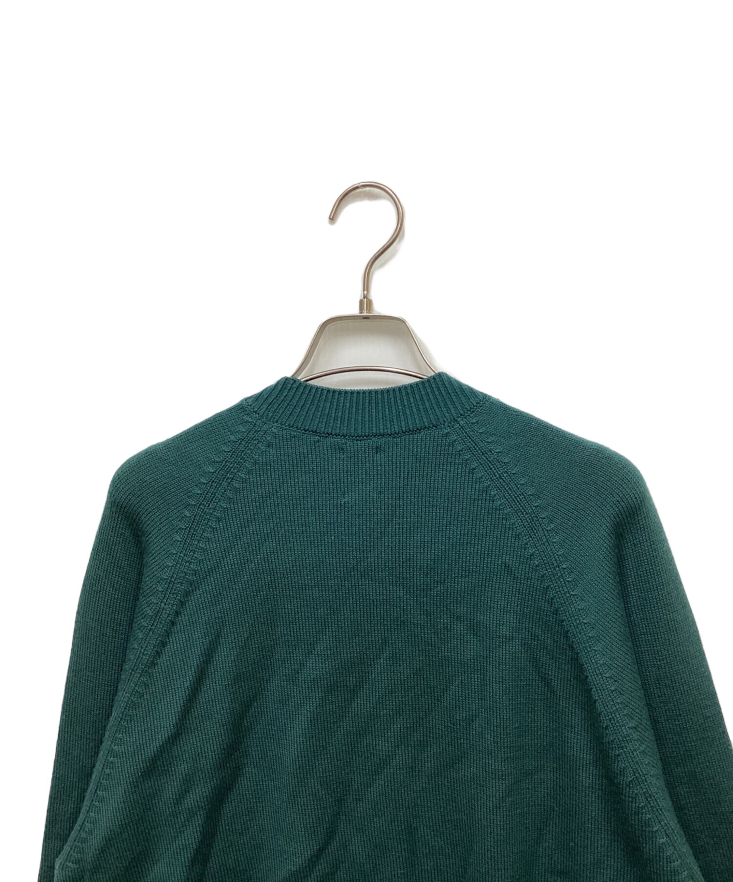中古・古着通販】BATONER (バトナ―) AGING WOOL RAGLAN SLEEVE CREW 