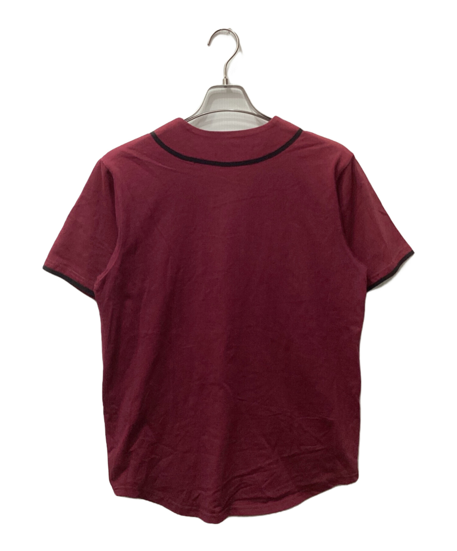 中古・古着通販】stussy (ステューシー) ベースボールシャツ バー