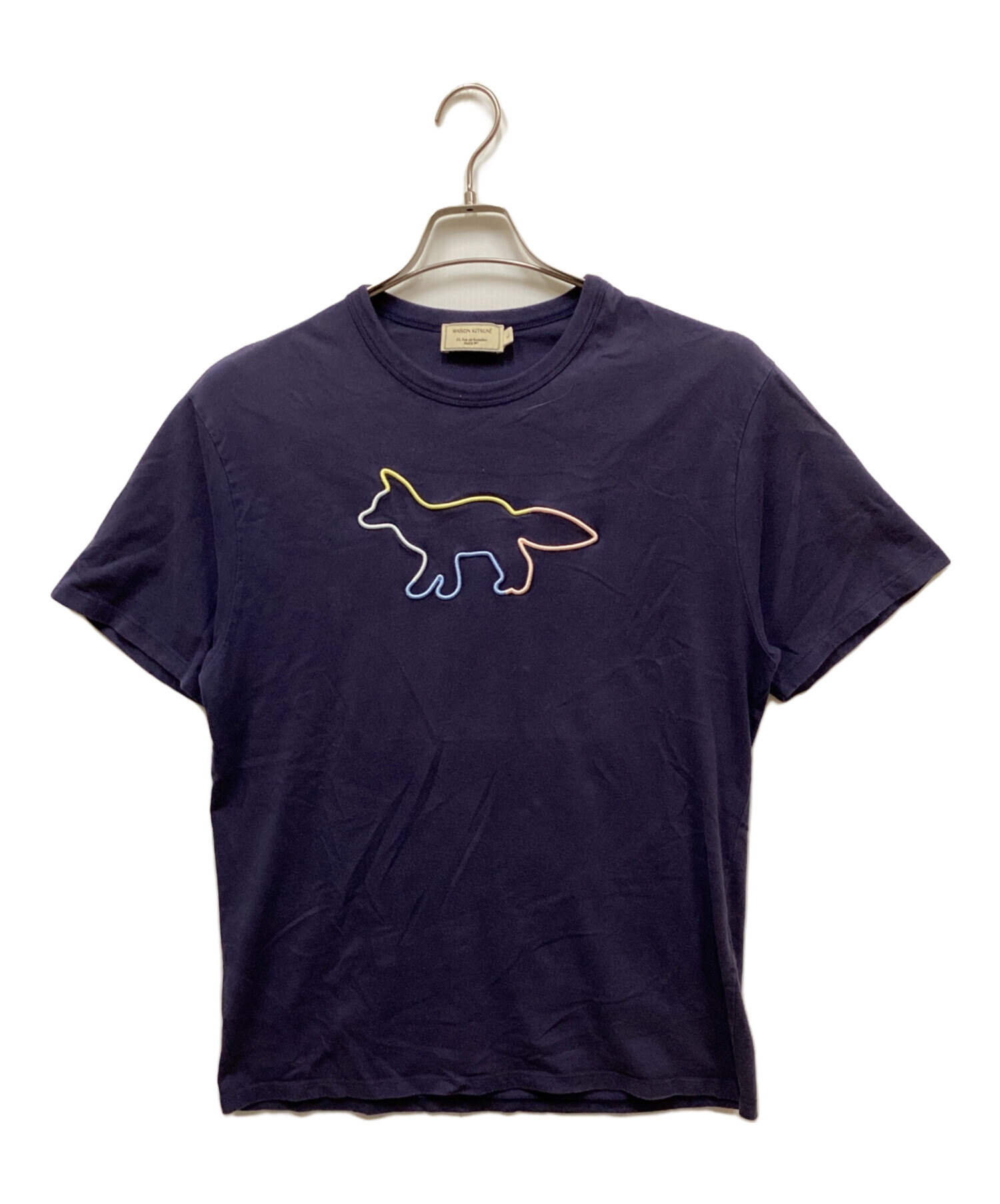 中古・古着通販】maison kitsune (メゾンキツネ) Rainbow Profile Fox