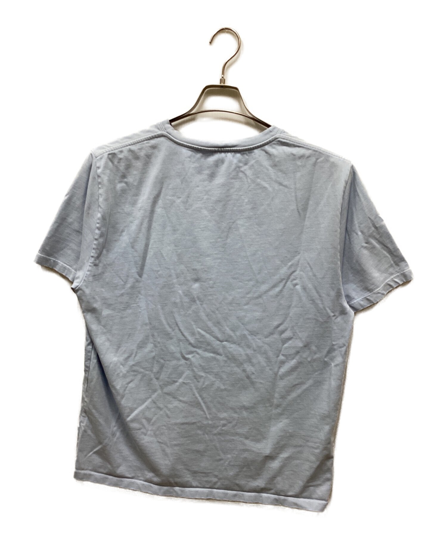 中古・古着通販】LOEWE (ロエベ) ロゴエンブロイダリーTシャツ ブルー