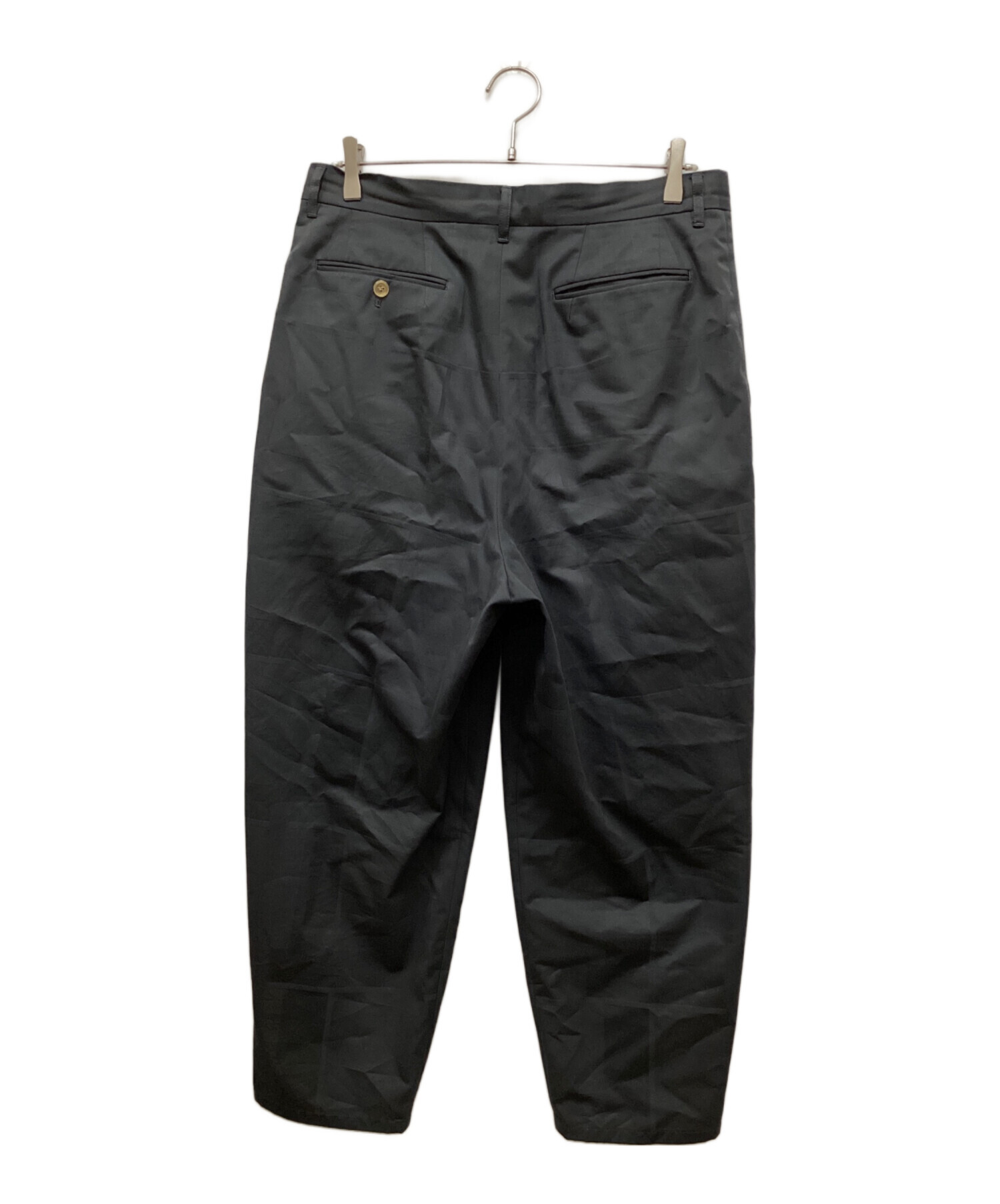 中古・古着通販】digawel (ディガウェル) 2 Tuck Tapered Pants C.Gray