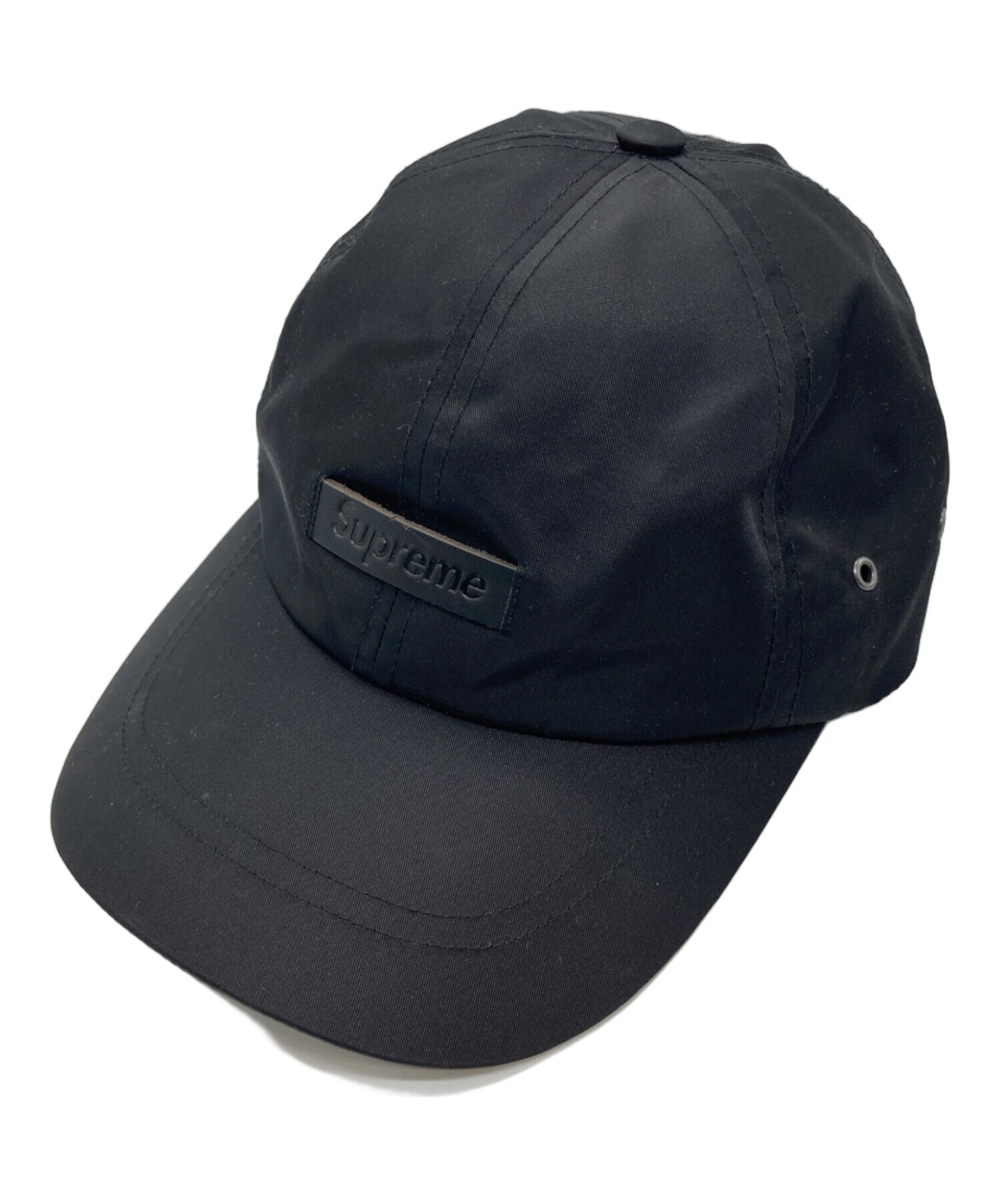 中古・古着通販】SUPREME (シュプリーム) LEATHER PATCH 6-PANEL 