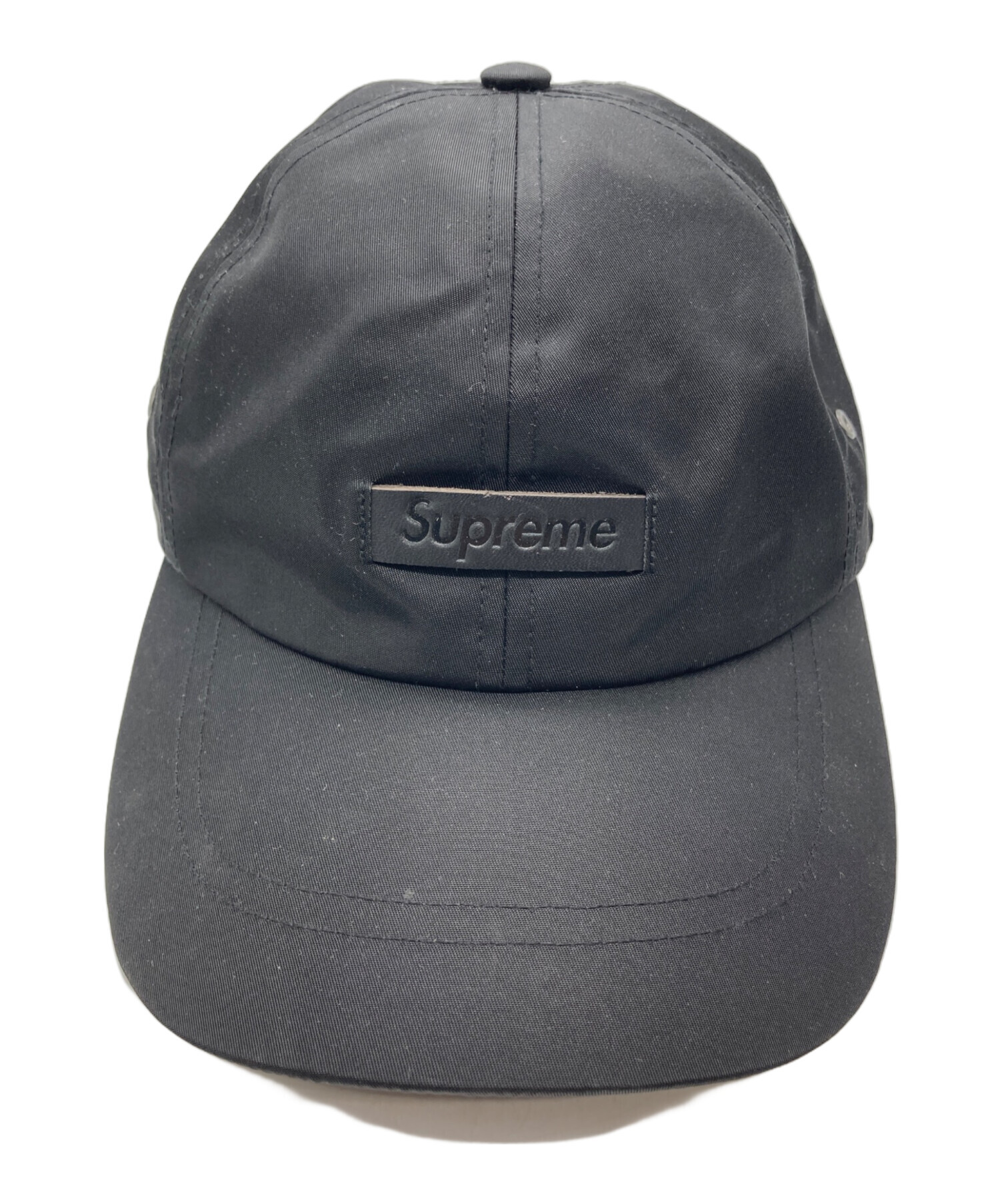 中古・古着通販】SUPREME (シュプリーム) LEATHER PATCH 6-PANEL 
