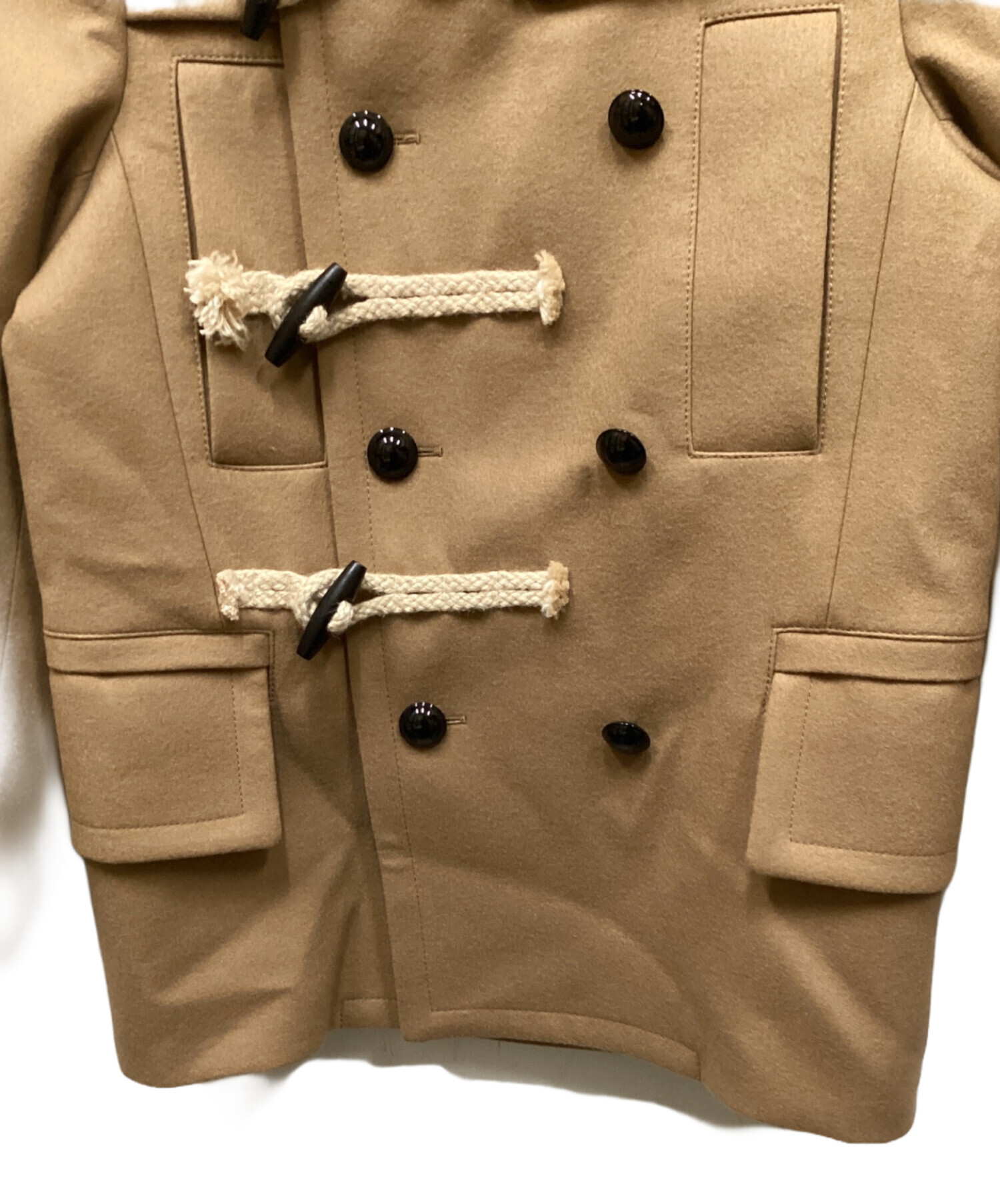 中古・古着通販】sacai (サカイ) Wool Melton Jacket ブラウン サイズ