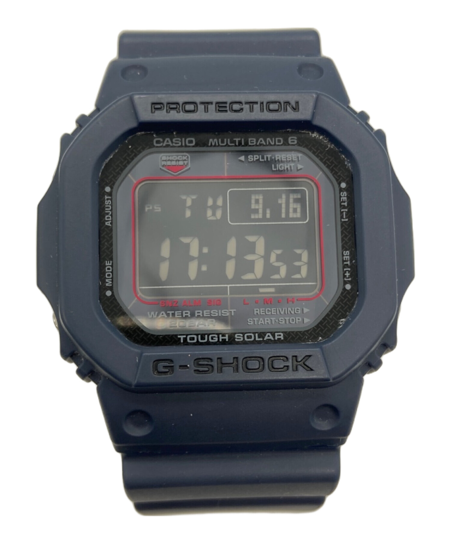 中古・古着通販】CASIO (カシオ) デジタルウォッチ ネイビー｜ブランド 