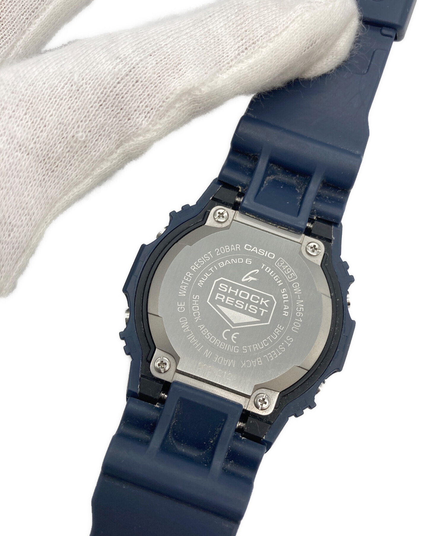 中古・古着通販】CASIO (カシオ) デジタルウォッチ ネイビー｜ブランド 