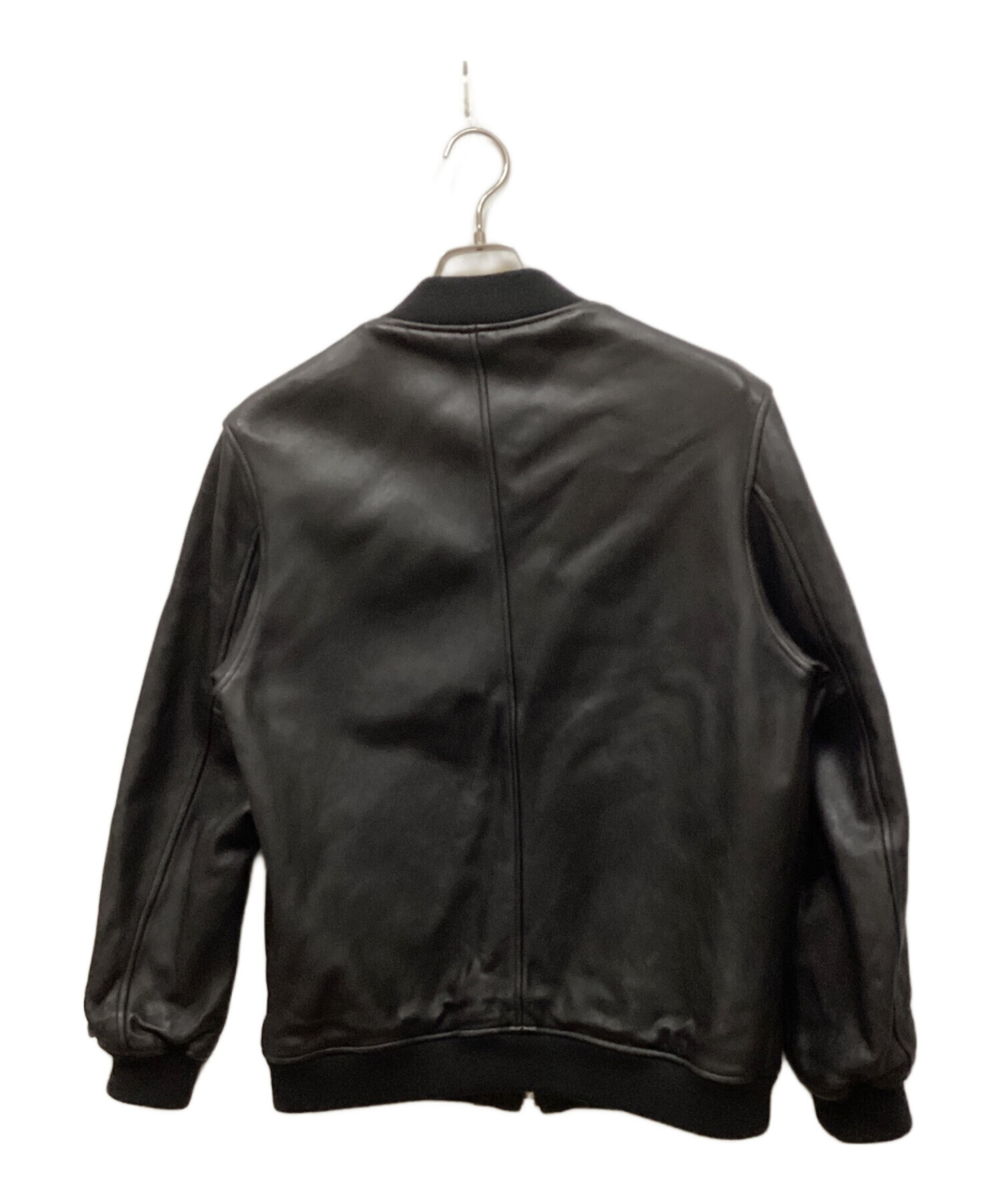 中古・古着通販】Schott (ショット) LEATHER BOWERY JACKET ブラック 