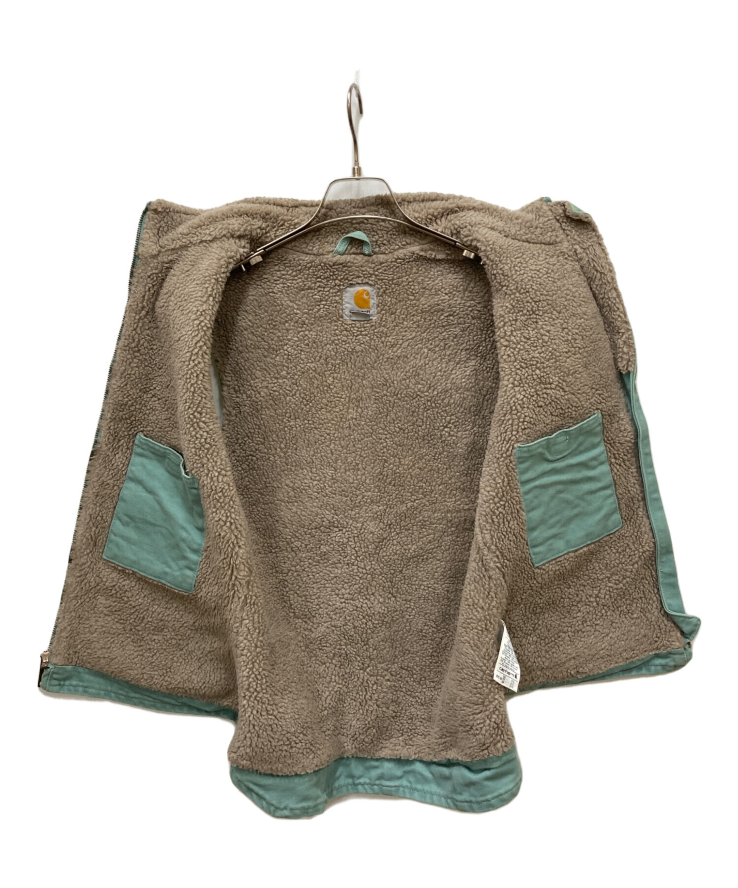 中古・古着通販】CarHartt (カーハート) 内ボアダックベスト グリーン