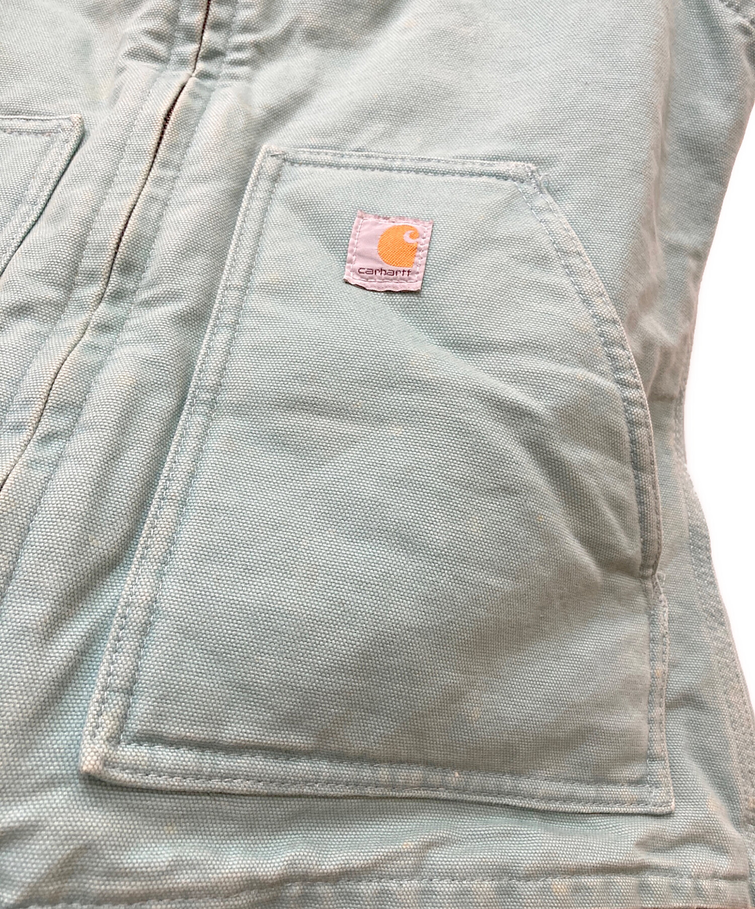 中古・古着通販】CarHartt (カーハート) 内ボアダックベスト グリーン