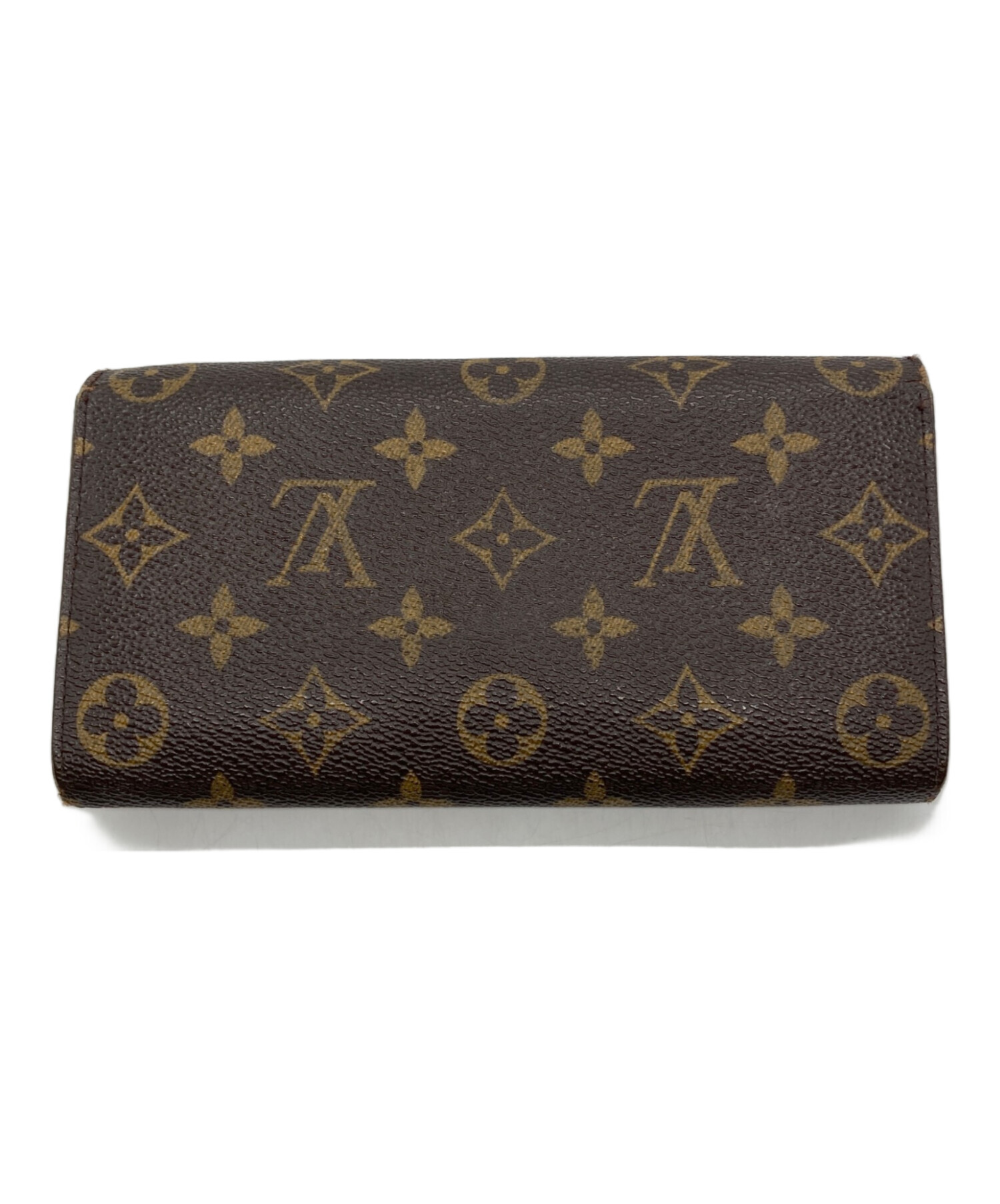 LOUIS VUITTON モノグラム モノグラム ポルトモネ クレディ 長財布