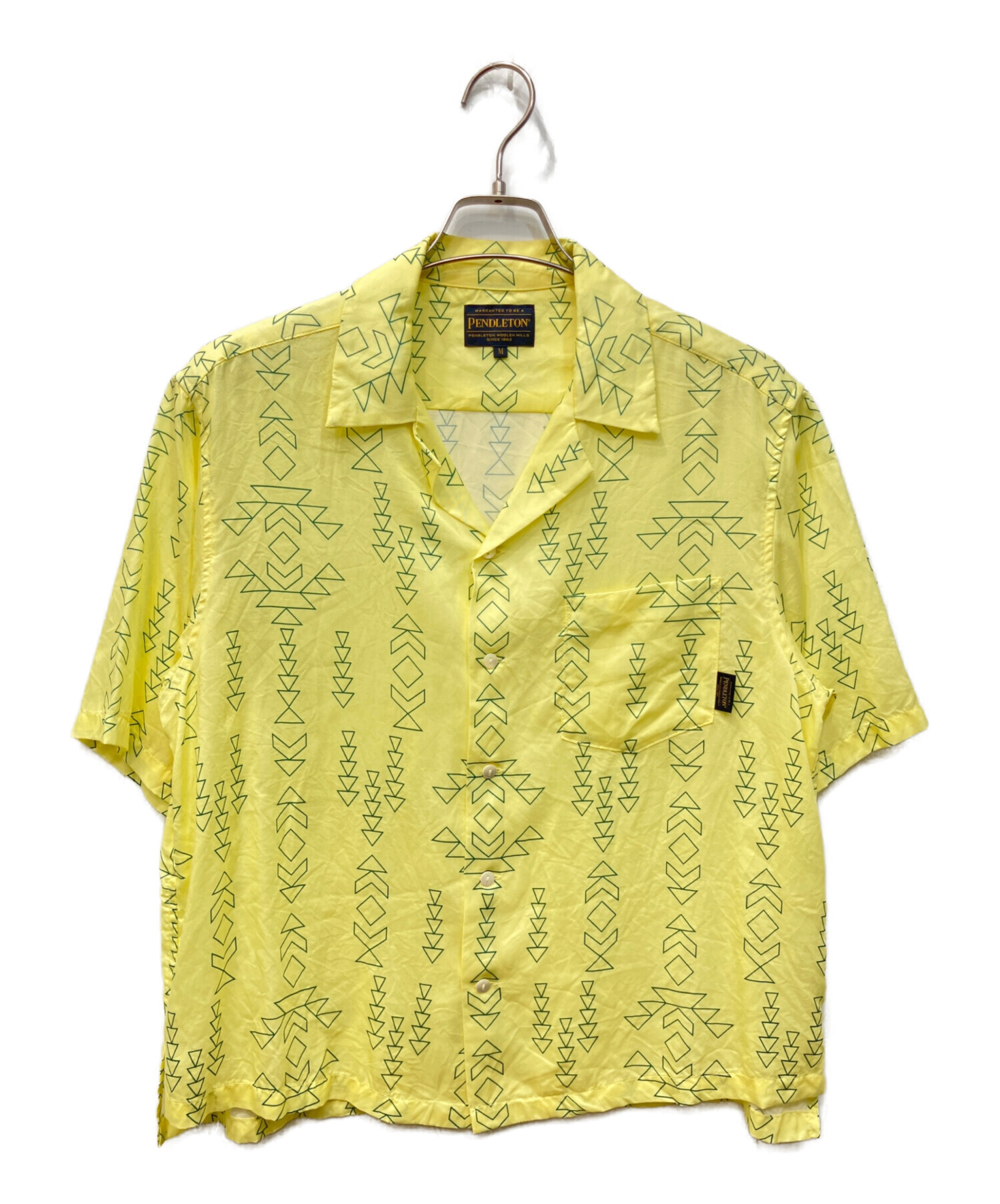 PENDLETON ペンドルトン カジュアルシャツ M 黄 【古着】【中古】【送料無料】 中古・古着通販】PENDLETON (ペンドルトン) niko and (ニコアンド