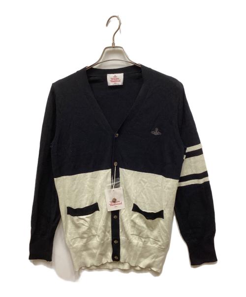 ヴィヴィアンウエストウッド カーディガン オーブ刺繍 オリーブ サイズ2 中古・古着通販】Vivienne Westwood man (ヴィヴィアン ウェストウッド