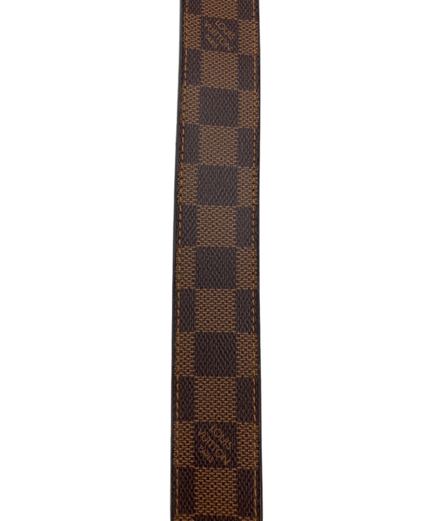 LOUIS VUITTON ダミエベルト ブラウン 中古・古着通販】LOUIS VUITTON (ルイ ヴィトン) ダミエ サンチュール