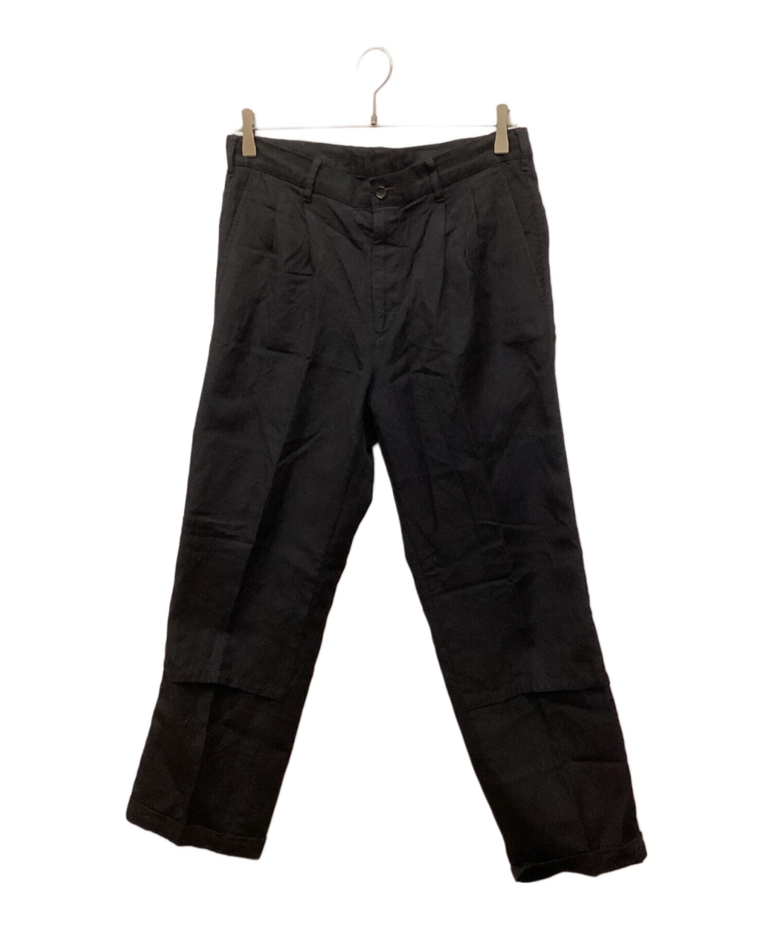 COMME des GARCONS HOMME DEUX リネンスラックス COMME des GARCONS HOMME】90s スラックス リネン混 COMME des GARCONS