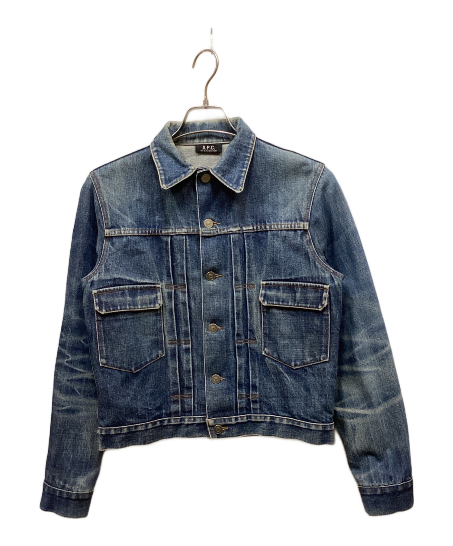中古・古着通販】A.P.C. (アーペーセー) デニムジャケット インディゴ