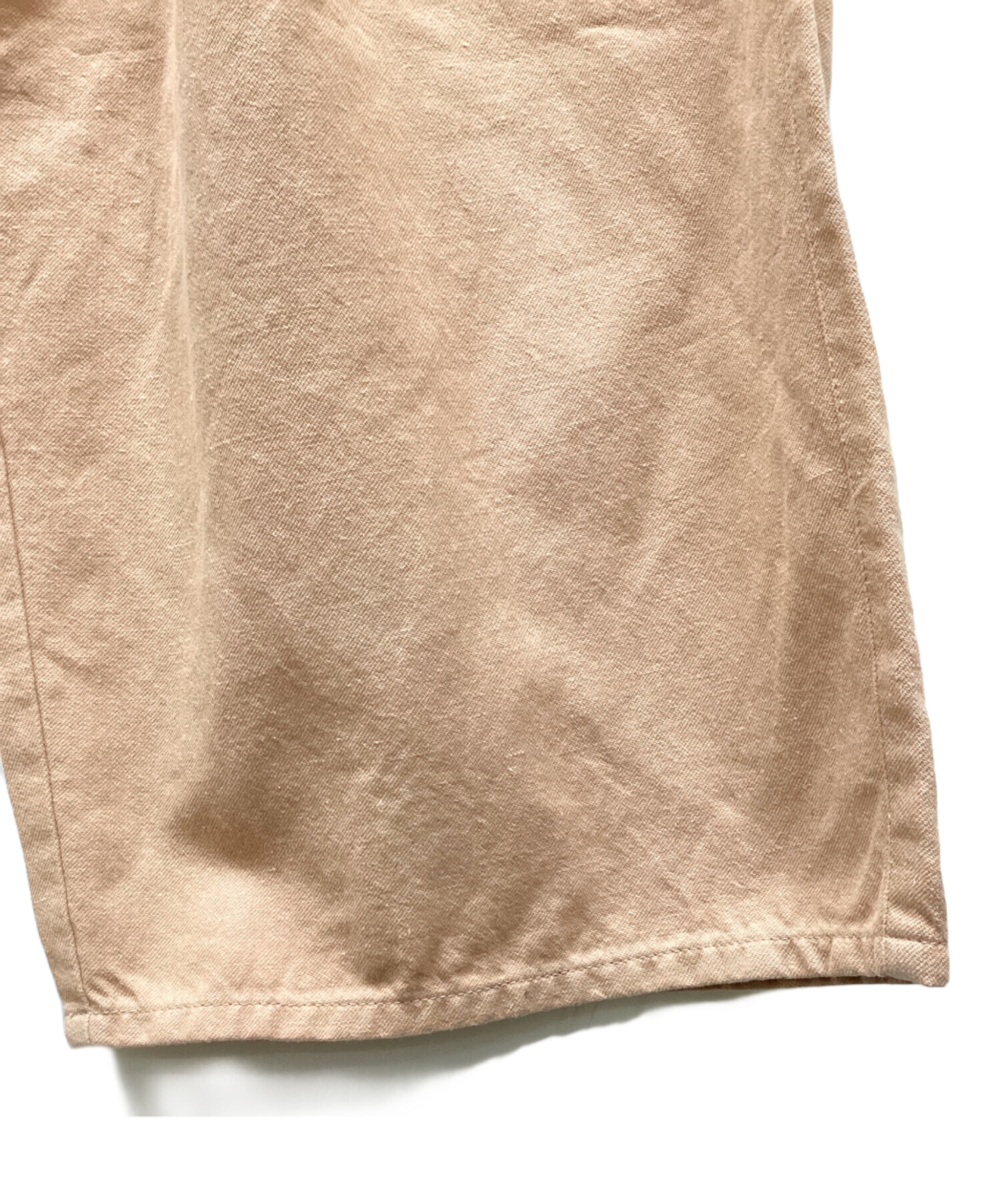 中古・古着通販】Bless n° 39 (ブレス) リネン混6タックパンツ ピンク 