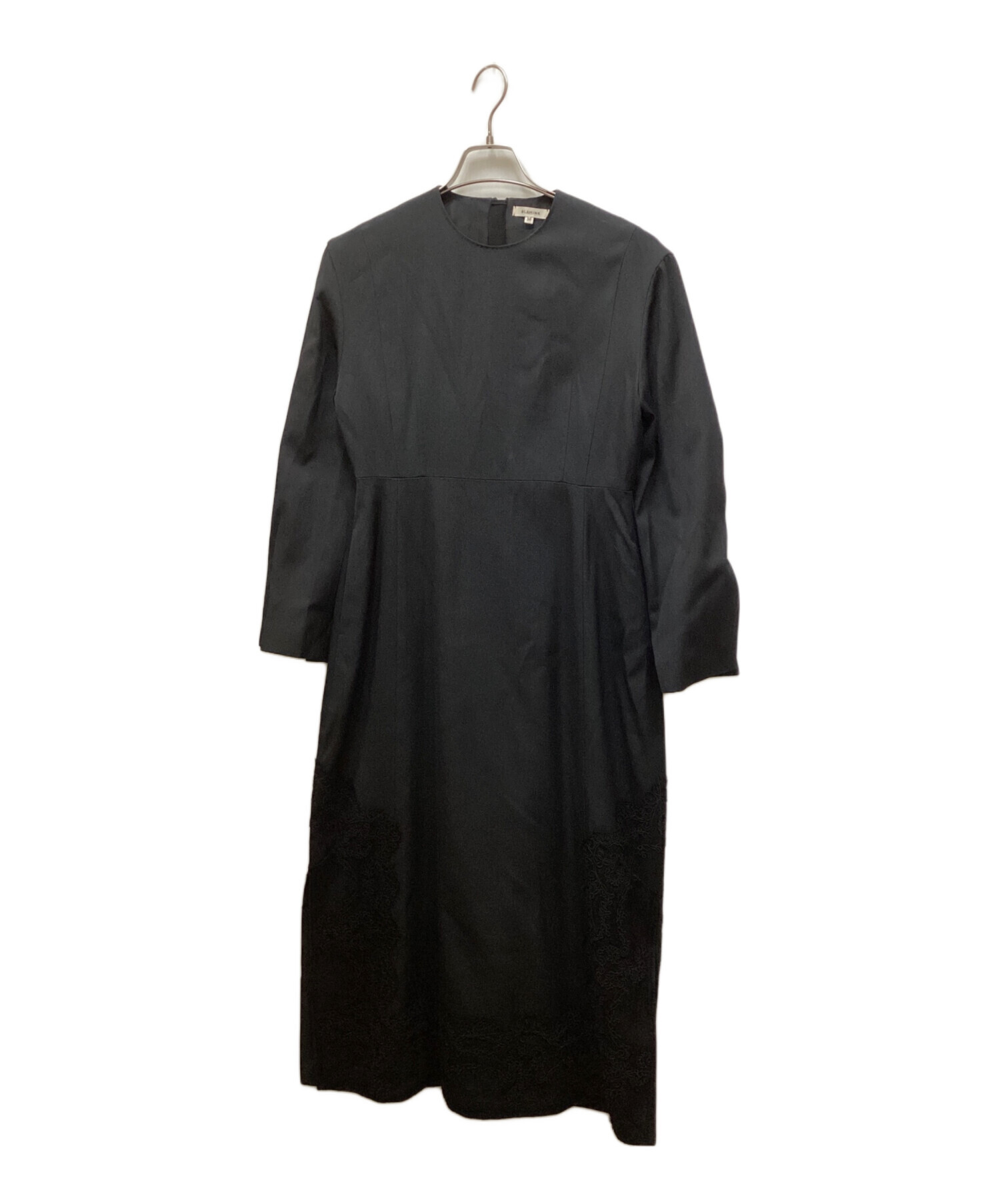 ブラミンク　36 中古・古着通販】BLAMINK (ブラミンク) シルクレースコンビロング