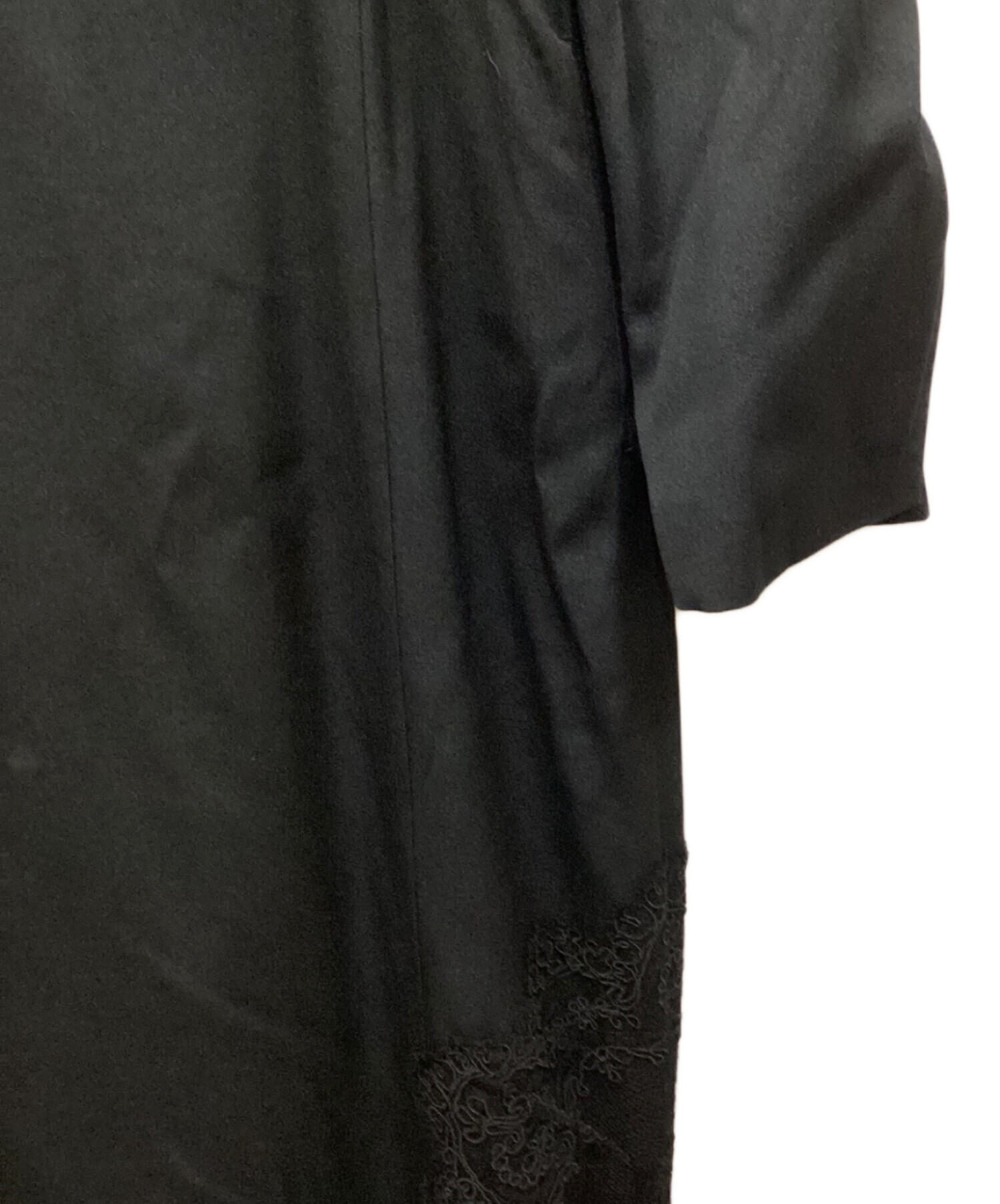 中古・古着通販】BLAMINK (ブラミンク) シルクレースコンビロング