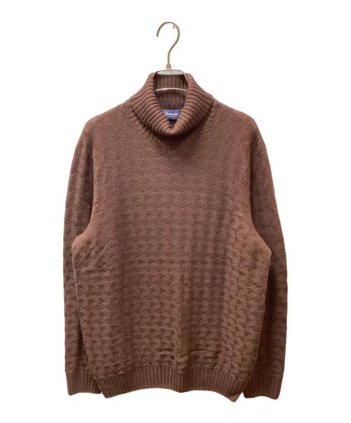 J5013 美品 ドルモア ストレッチタートルネックニット ブラウン 48 3089000438522831_01_8167w.jpeg