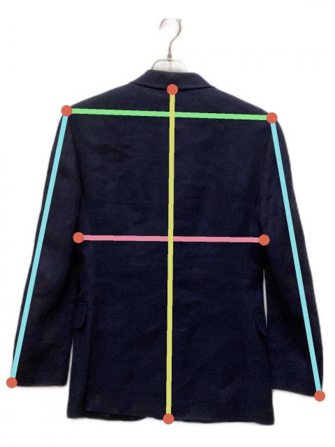 90s Ralph Lauren ヘリンボーン3Bジャケット イタリア製 中古・古着通販】POLO RALPH LAUREN (ポロ・ラルフローレン