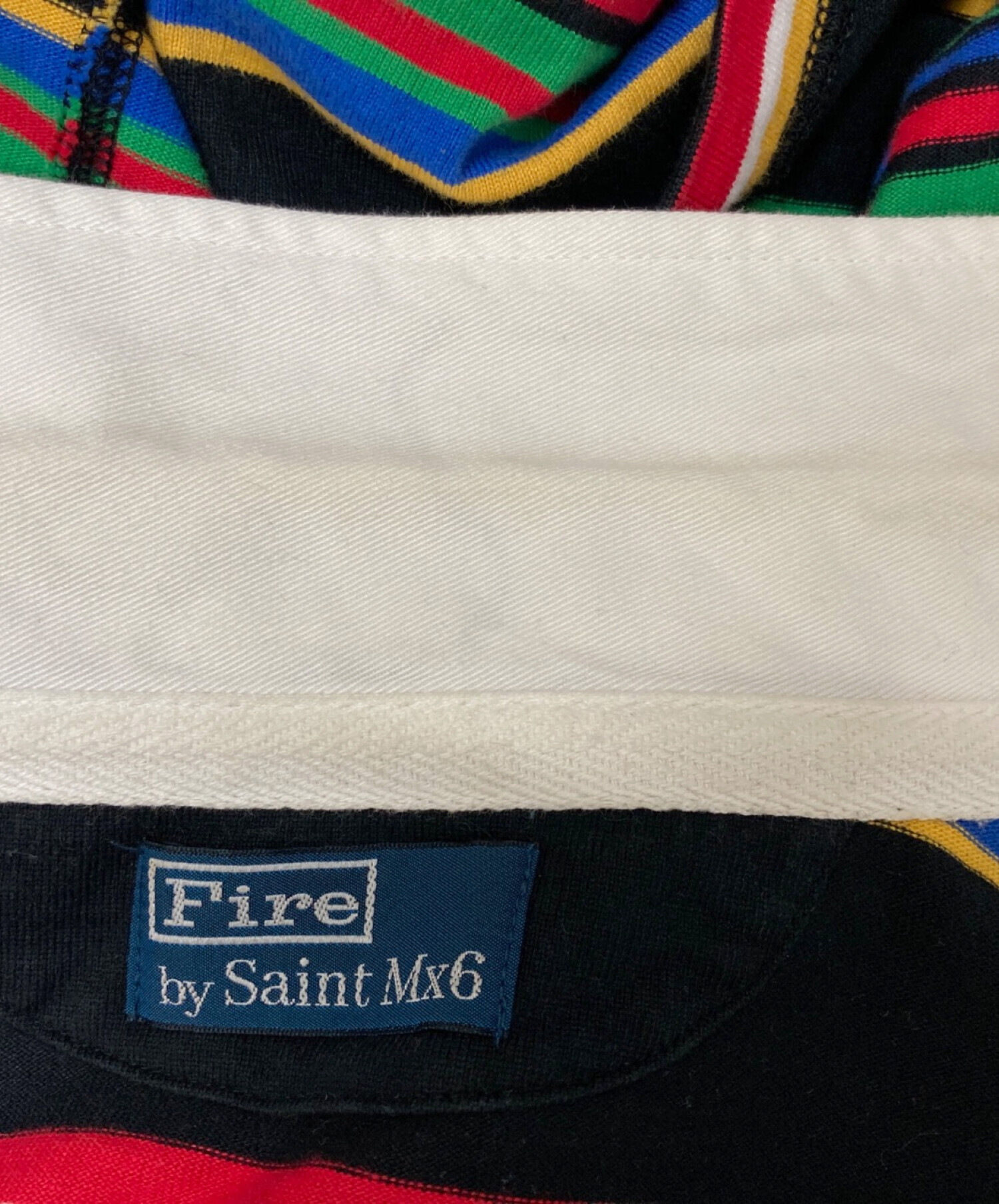 中古・古着通販】SAINT MICHAEL (セントマイケル) RUGGER SHIRT MULTI