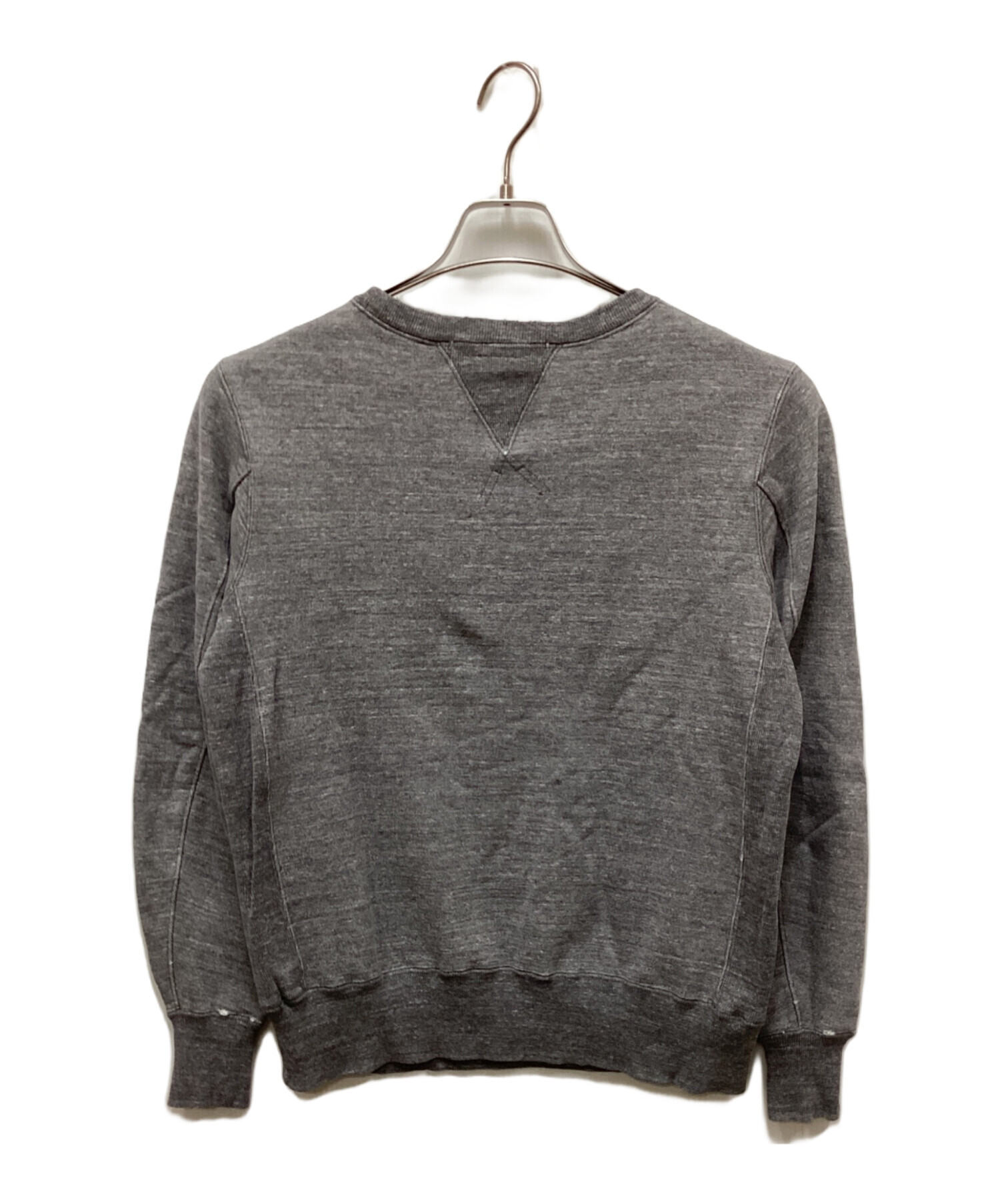 未使用に近い REMI RELIEF ダメージ加工 スウェットパーカー グレー 未使用に近い REMI RELIEF ダメージ加工 スウェットパーカー