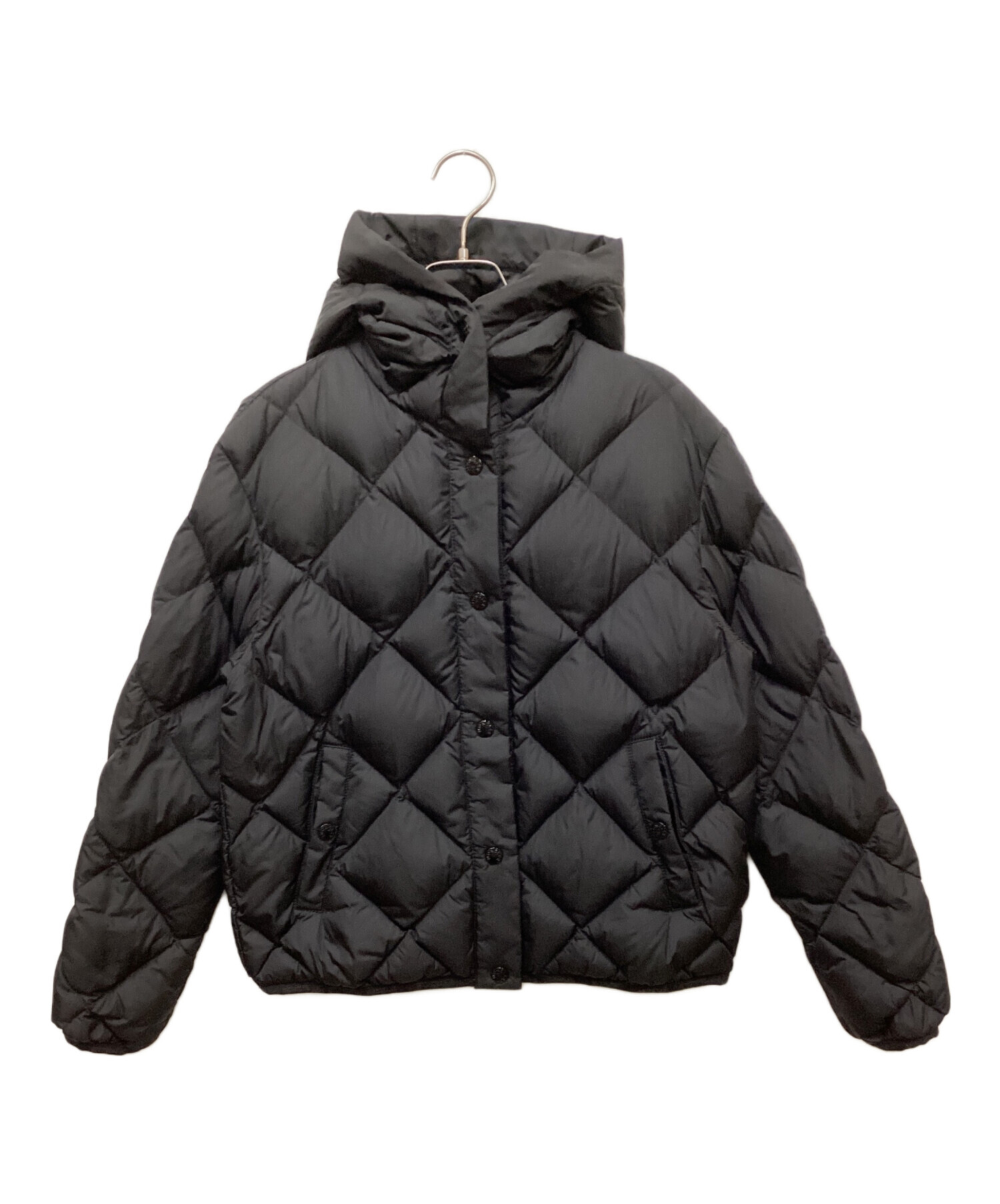 Moncler 黒 ダウンジャケット フード付き　サイズ00 中古・古着通販】MONCLER (モンクレール) ダウンジャケット ブラック