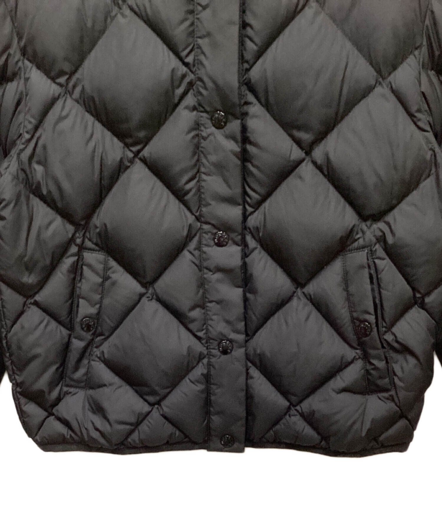 中古・古着通販】MONCLER (モンクレール) ダウンジャケット ブラック