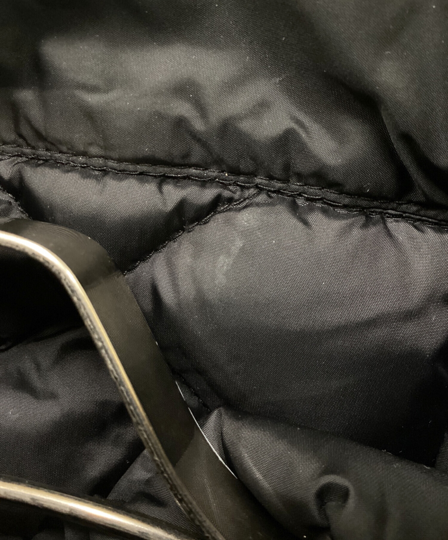 中古・古着通販】MONCLER (モンクレール) ダウンジャケット ブラック