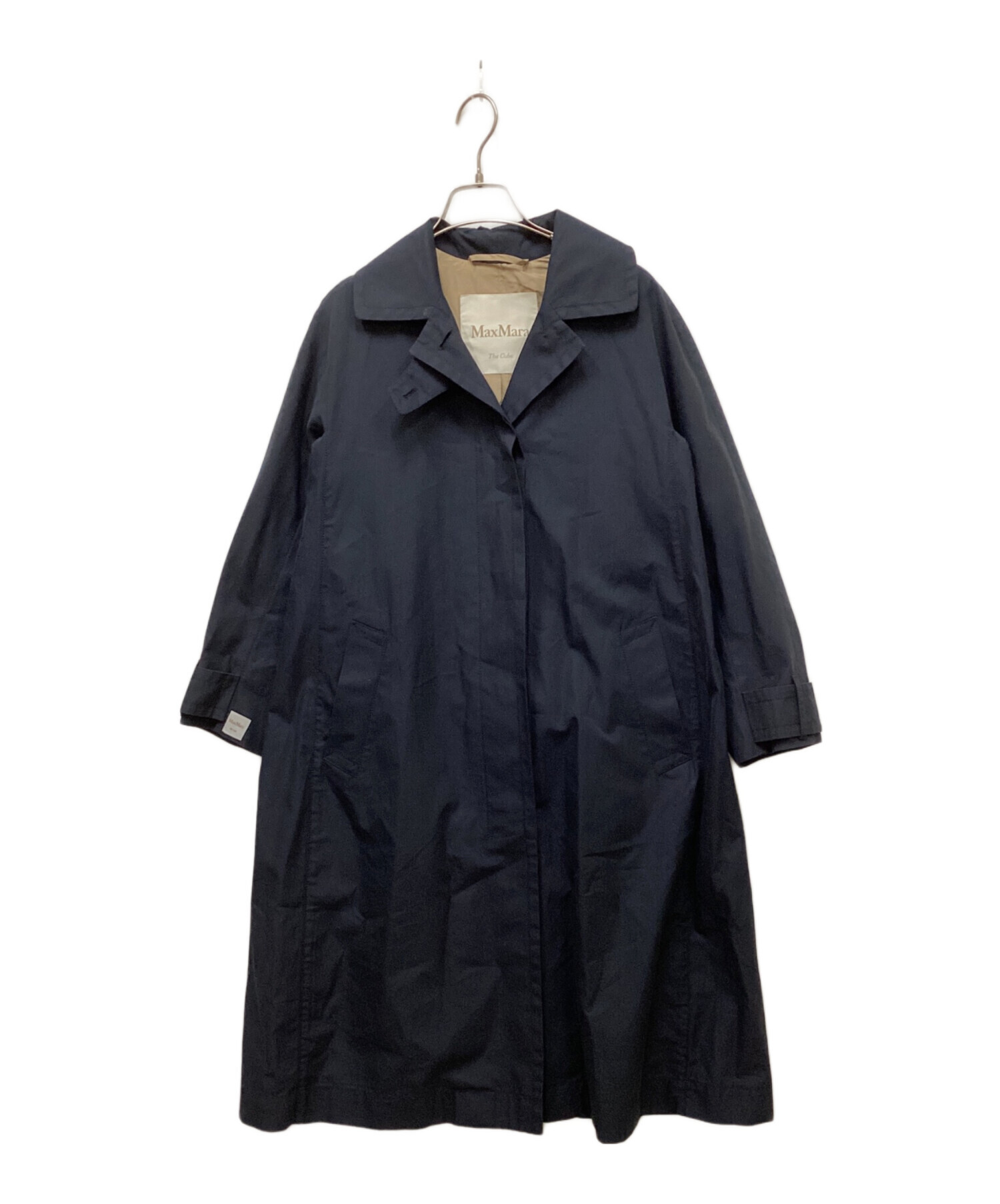 Maxmara ブラックレインコート トレンチコート レインコート Max Mara(マックスマーラ) - ブランド通販のBUYMA