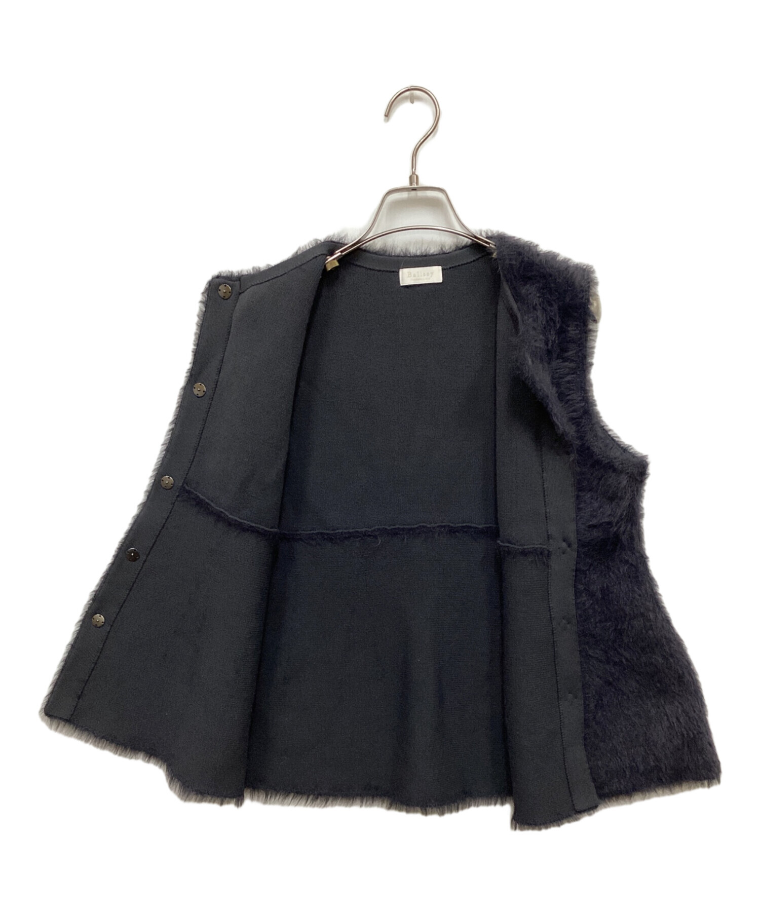 中古・古着通販】BALLSEY (ボールジィ) フェザーヤーンペプラムベスト
