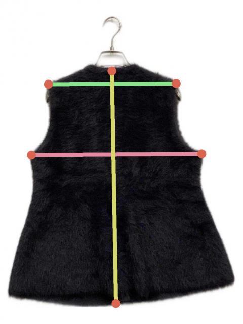 中古・古着通販】BALLSEY (ボールジィ) フェザーヤーンペプラムベスト