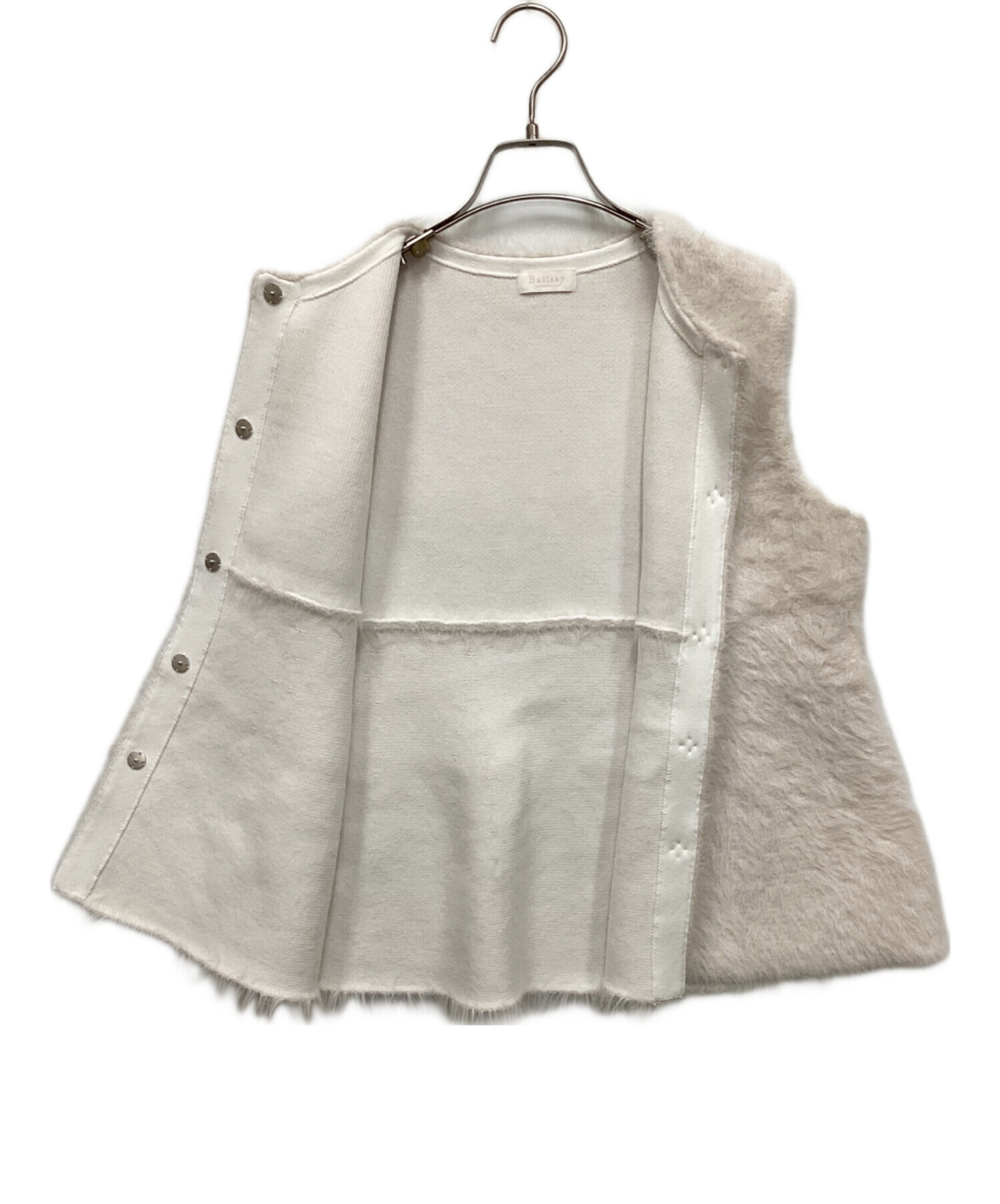中古・古着通販】BALLSEY (ボールジィ) フェザーヤーンペプラムベスト