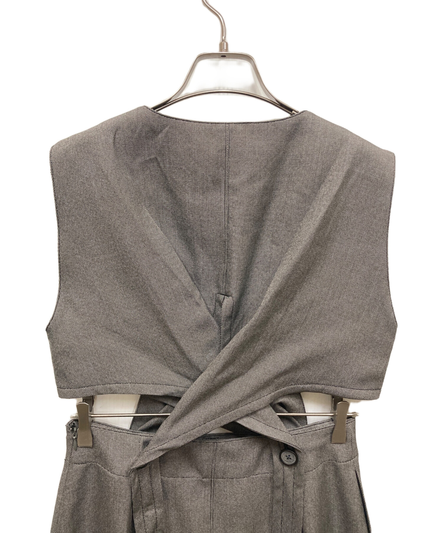 中古・古着通販】STUDIOUS (ステュディオス) Cross Wrapped Dress 
