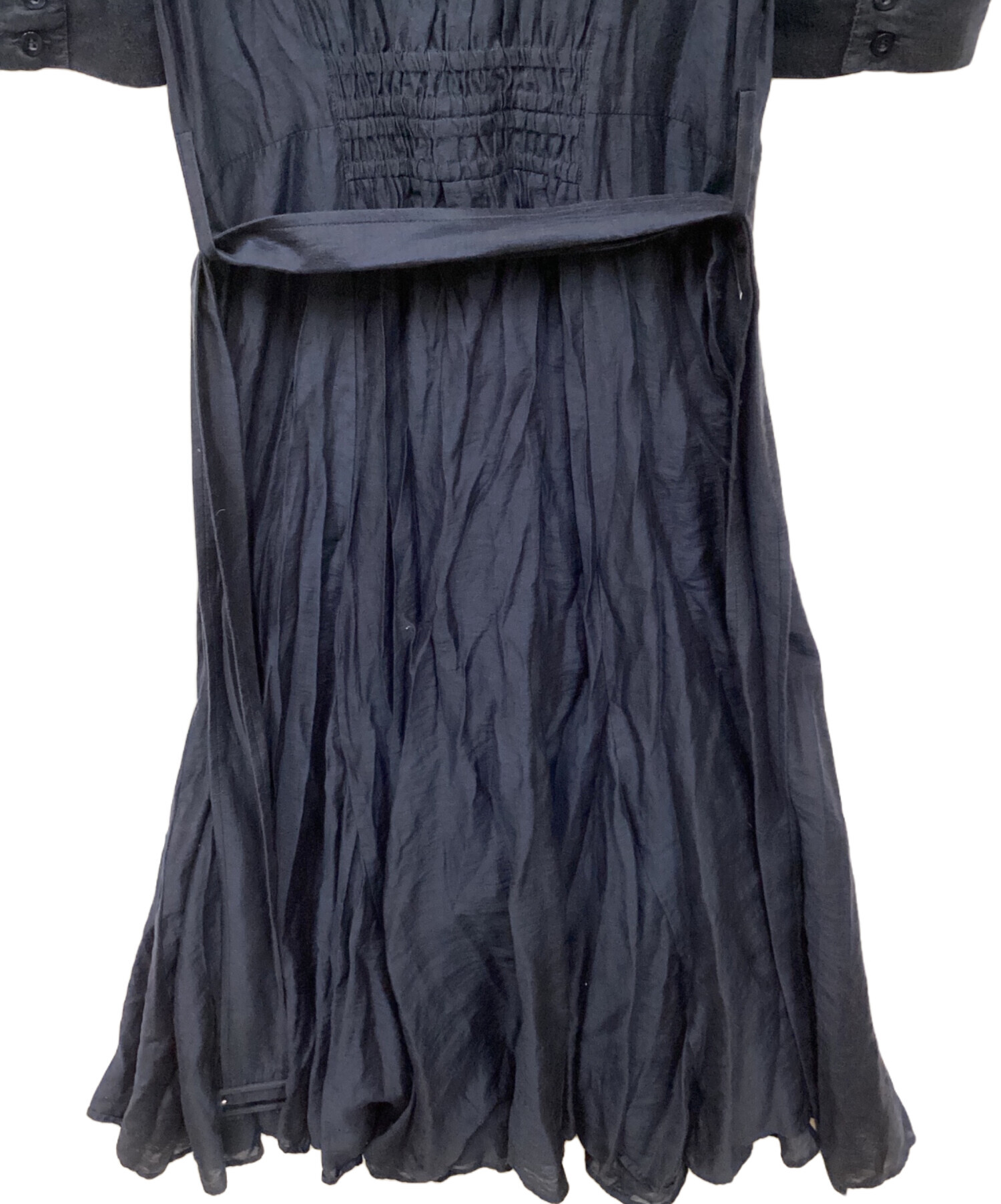 snidel ネイビーサイズ1 中古・古着通販】Snidel (スナイデル) カシュクールシャツ