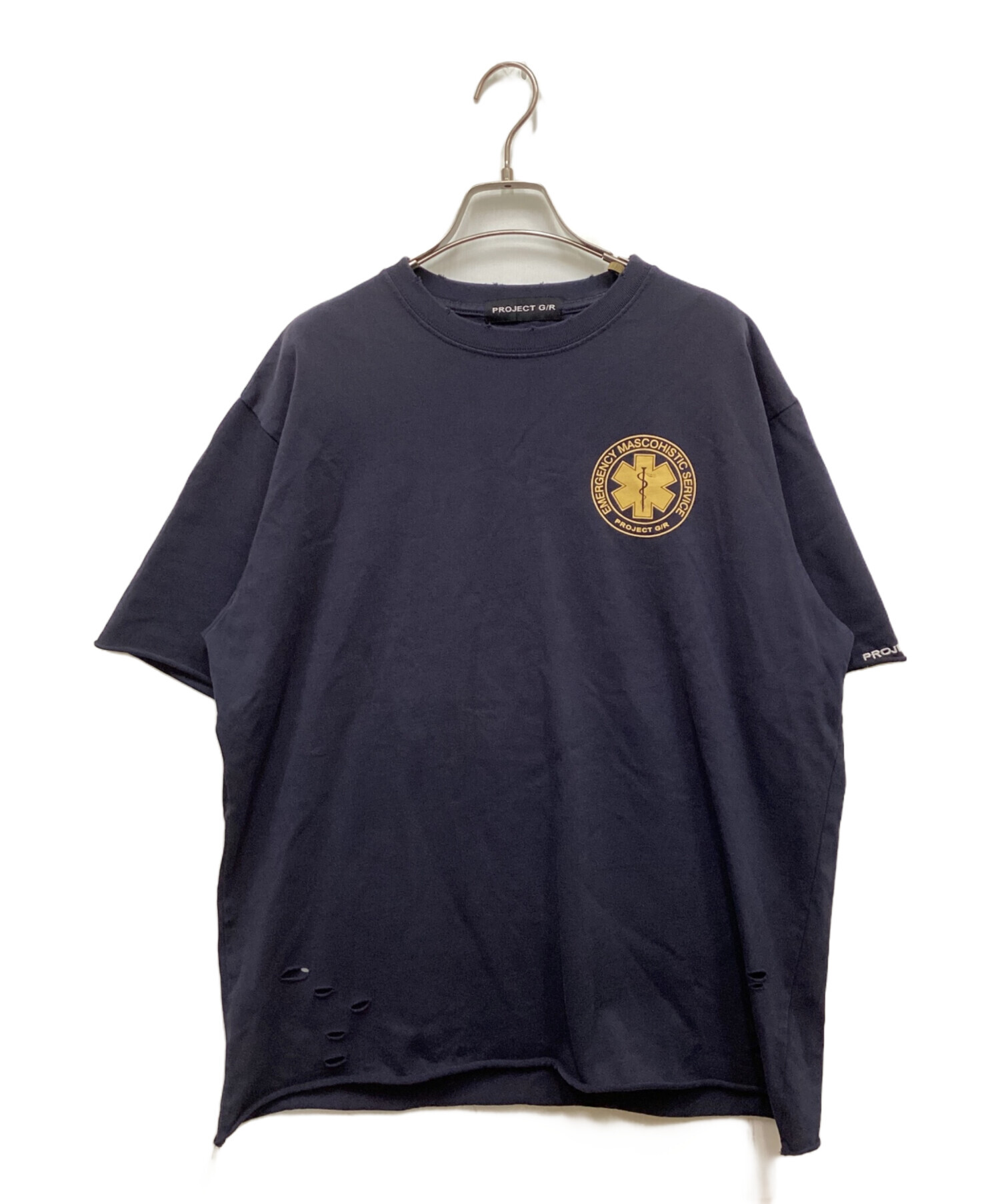 中古・古着通販】PROJECT G/R (プロジェクト ジーアール) EMS WASHED T