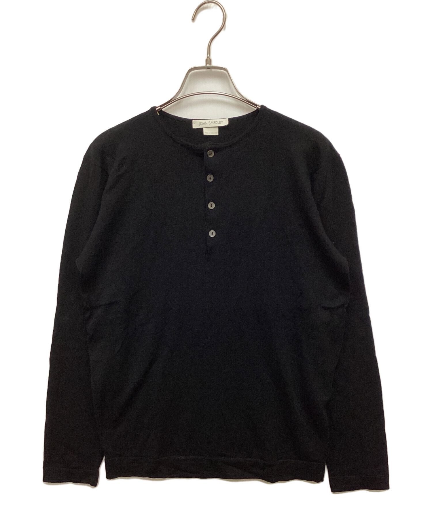中古・古着通販】JOHN SMEDLEY (ジョンスメドレー) ヘンリーネック 