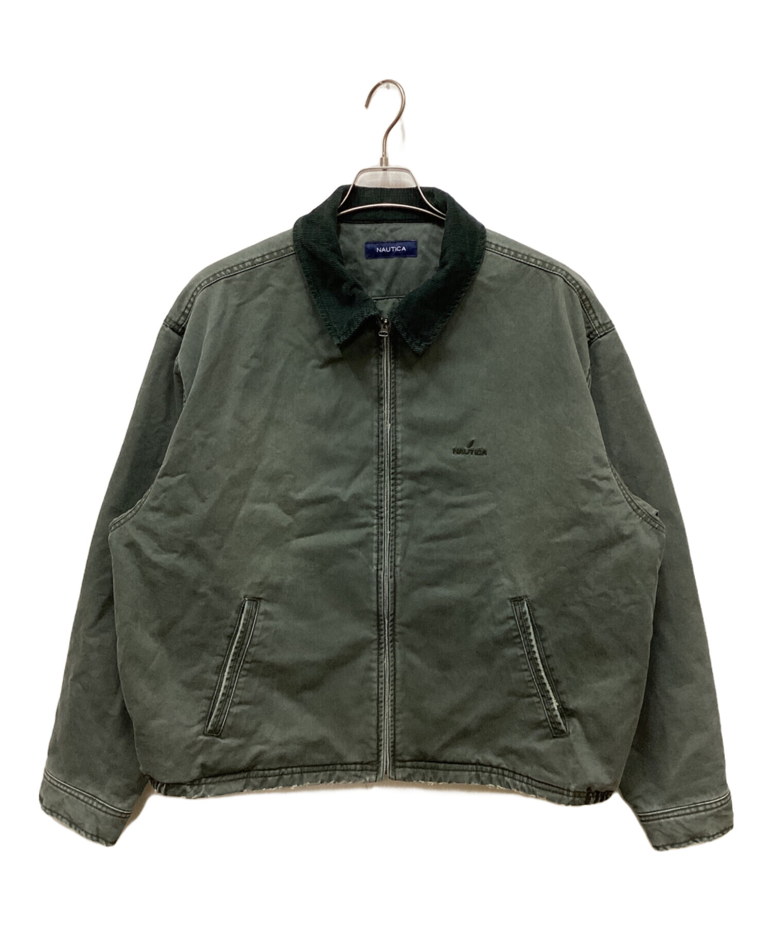 値下げNAUTICA Garments Dyed Chino Zip Mブルゾン NAUTICA 