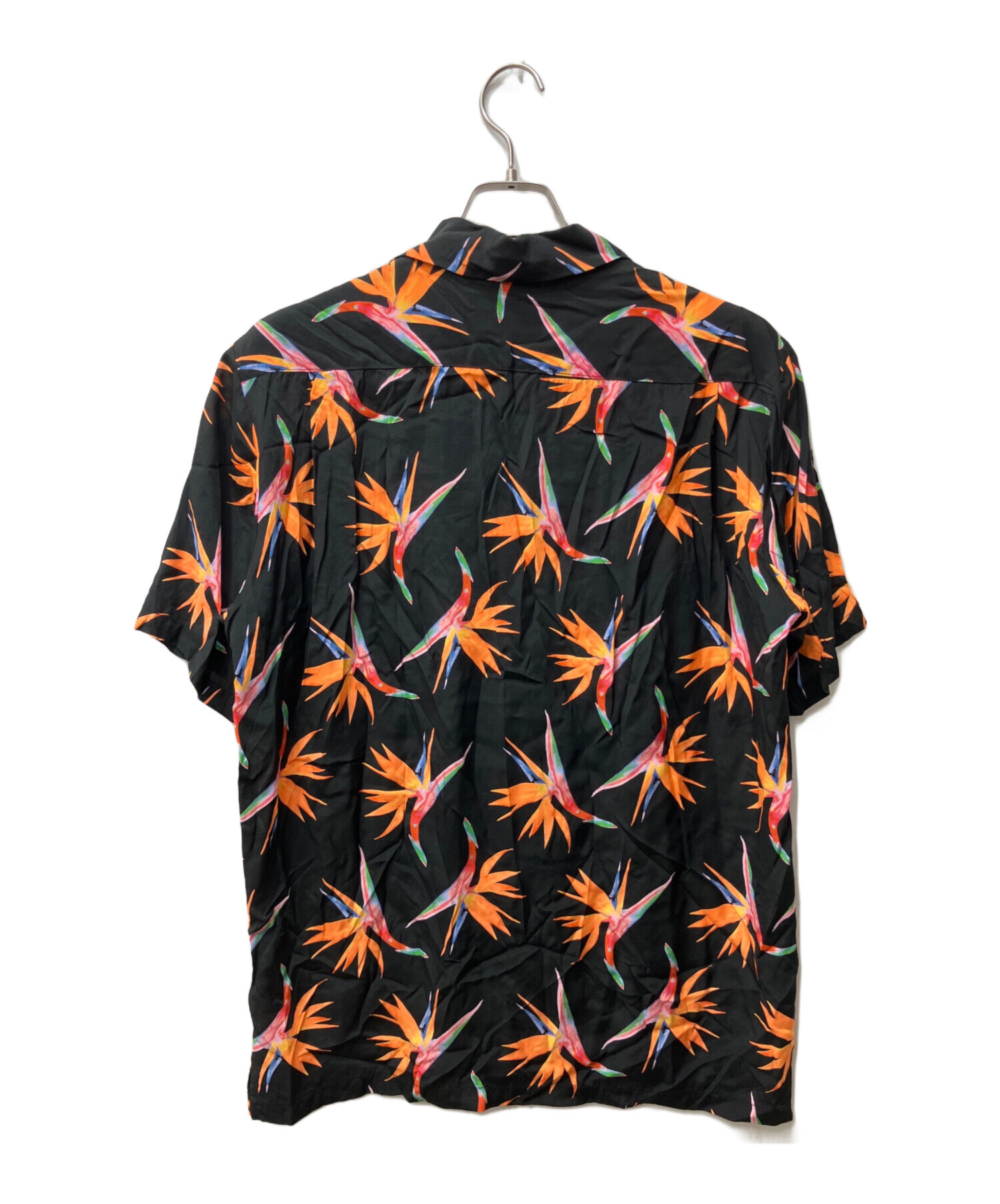 Aloha Blossom アロハシャツ 音符柄 日本製42 中古・古着通販】Aloha Blossom (アロハブロッサム) BIRDS OF PARADICE