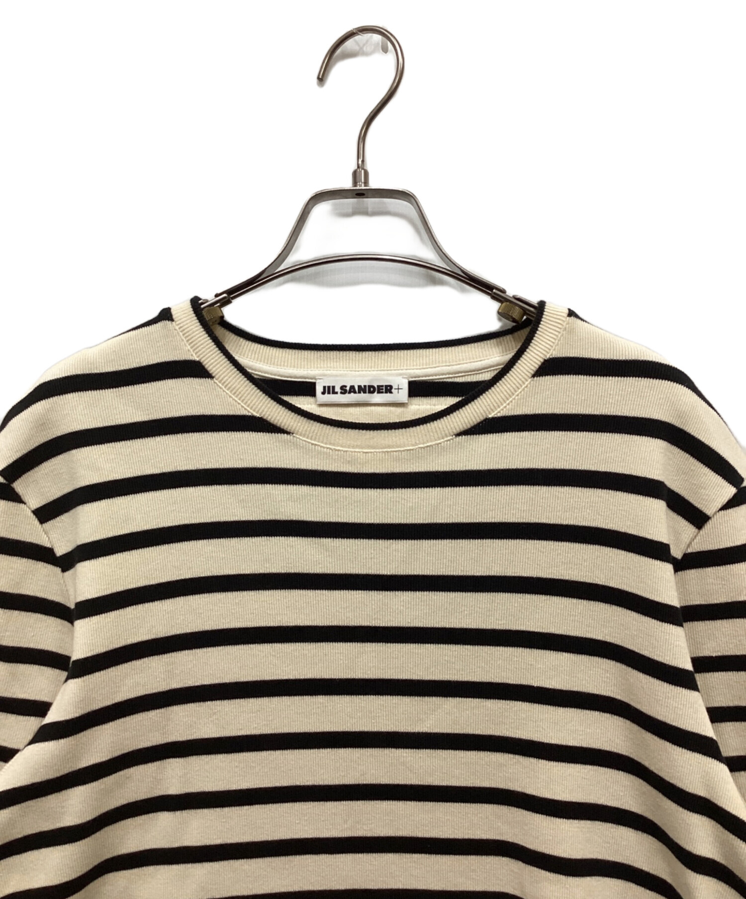 中古・古着通販】JIL SANDER+ (ジルサンダープラス) ボーダーTシャツ 