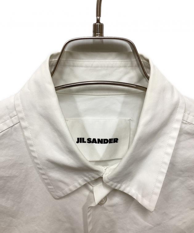 JIL SANDER 半袖シャツ アイボリー 中古・古着通販】JIL SANDER (ジルサンダー) 半袖シャツ ホワイト