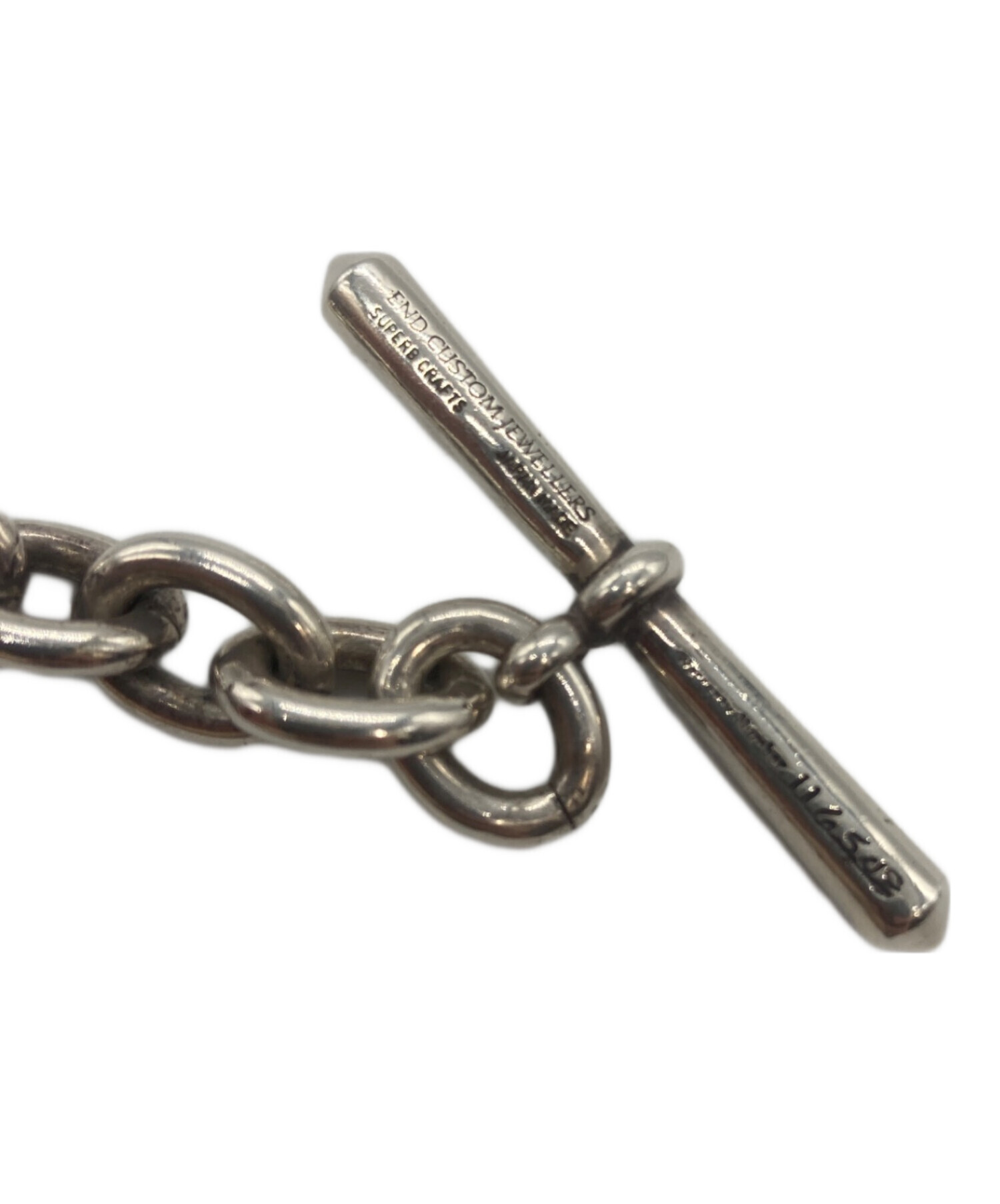 END custom JEWERY シルバーバングル　SV925 END custom JEWERY シルバーバングルSV925