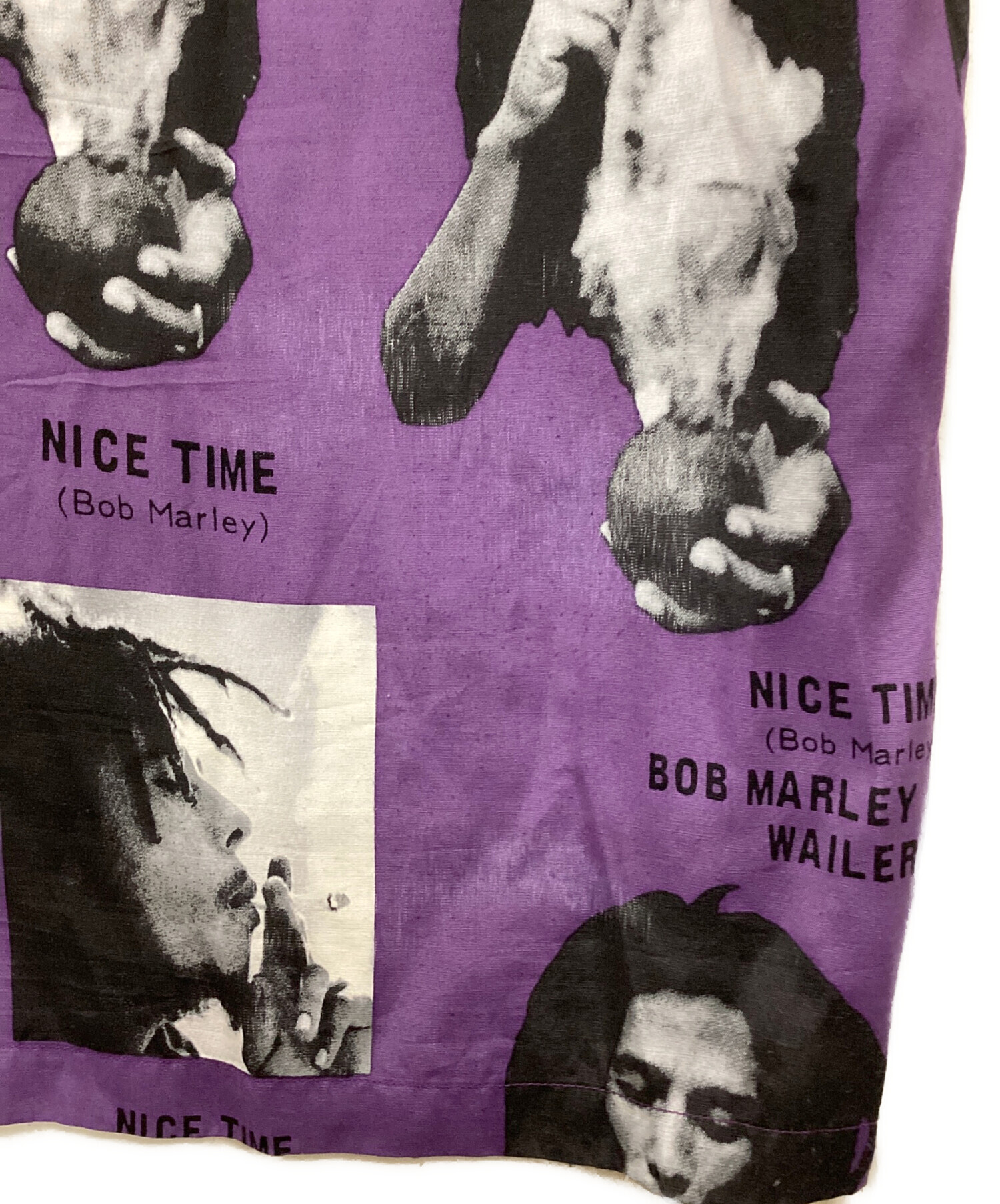 WACKO MARIA 20SS ボブマーリー シャツ 中古美品 L 中古・古着通販】WACKO MARIA (ワコマリア) ボブ・マーリーS/S