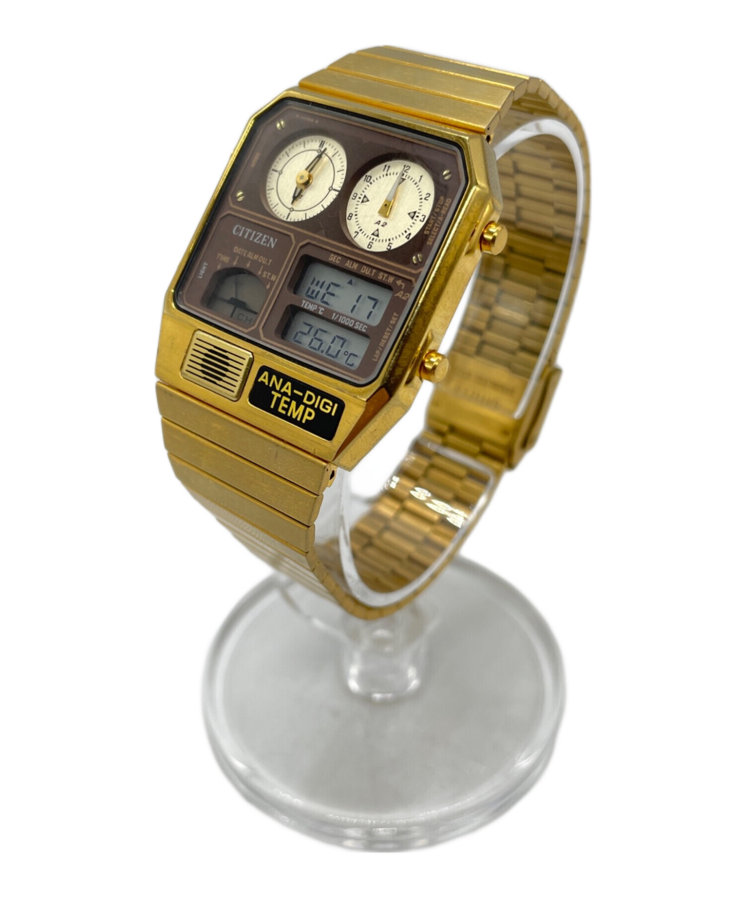 中古・古着通販】CITIZEN (シチズン) アナデジテンプ｜ブランド・古着 