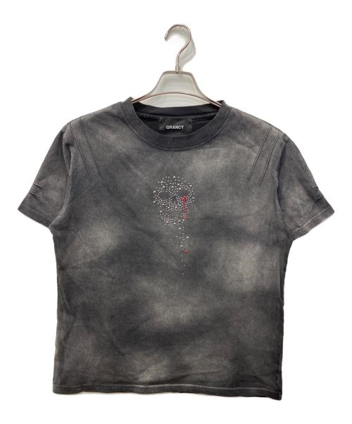 中古・古着通販】GRANCY (グランシー) 25SS Skull Rhinestone Design T